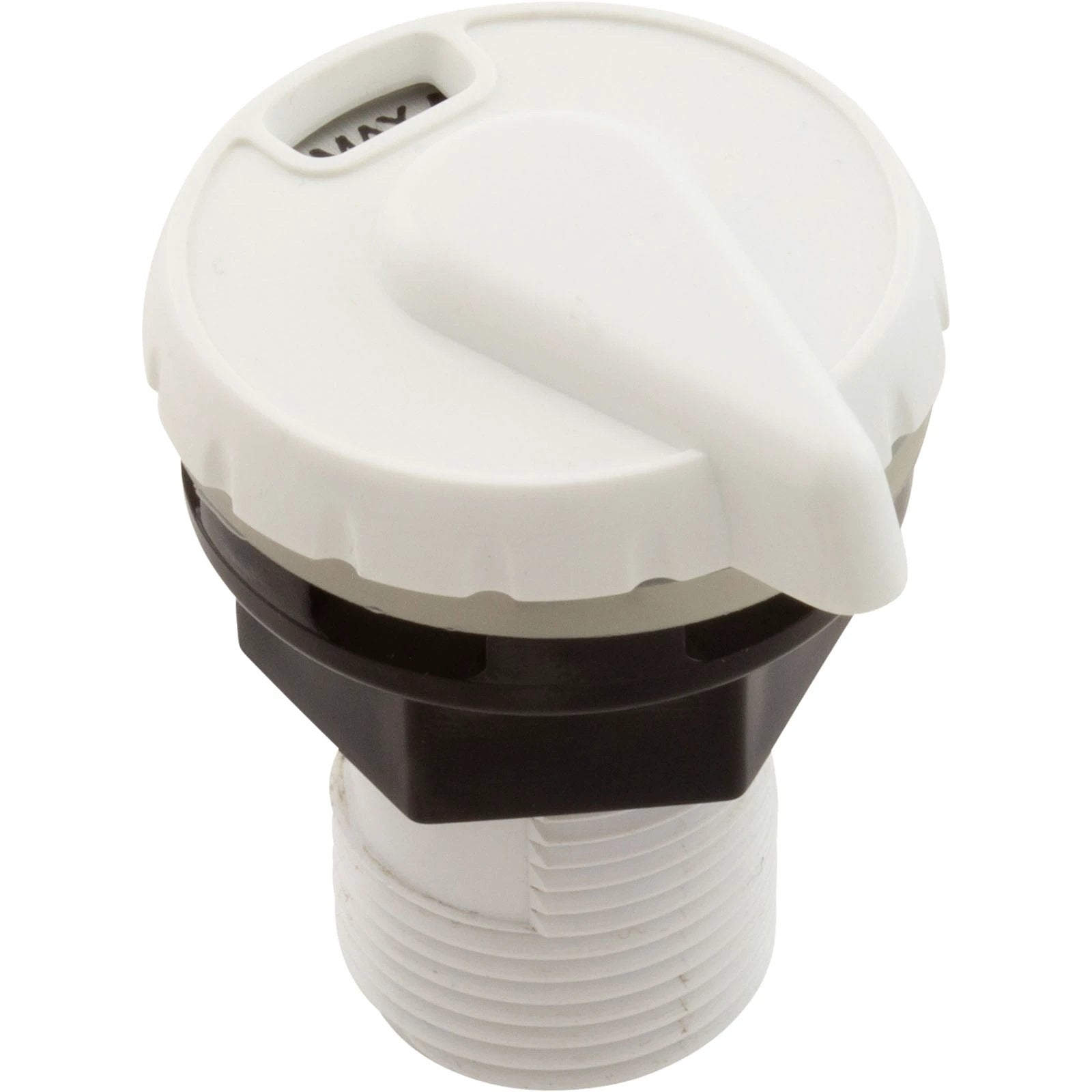 Slimline 1/2" Air Control, 10-2530 White Spa Parts 10-2530