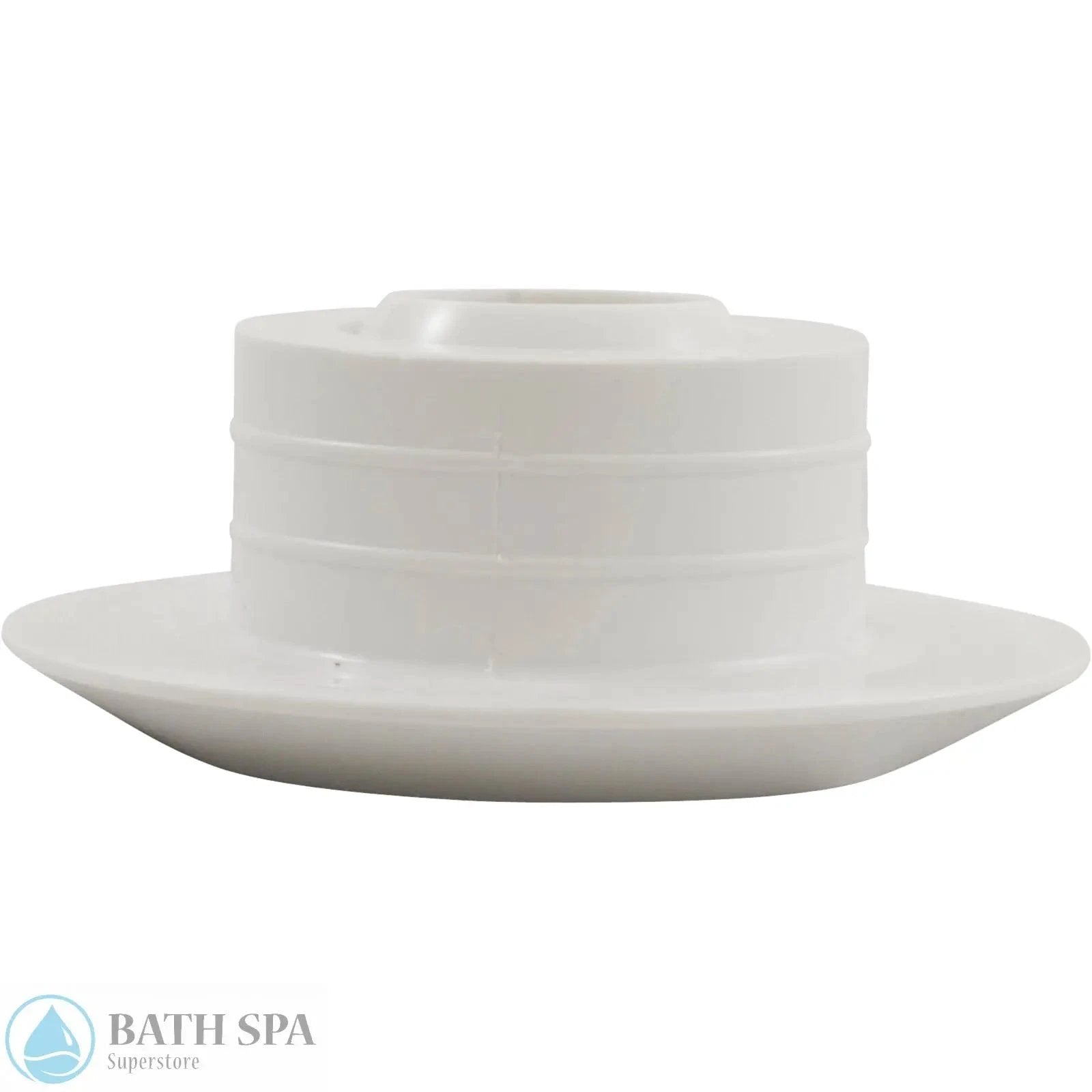 Balboa Jet FIS 1.5" Fitting [White] (10-3420) Spa Parts: Spa Jets (Balboa Gunite Jets) 10-3420_side