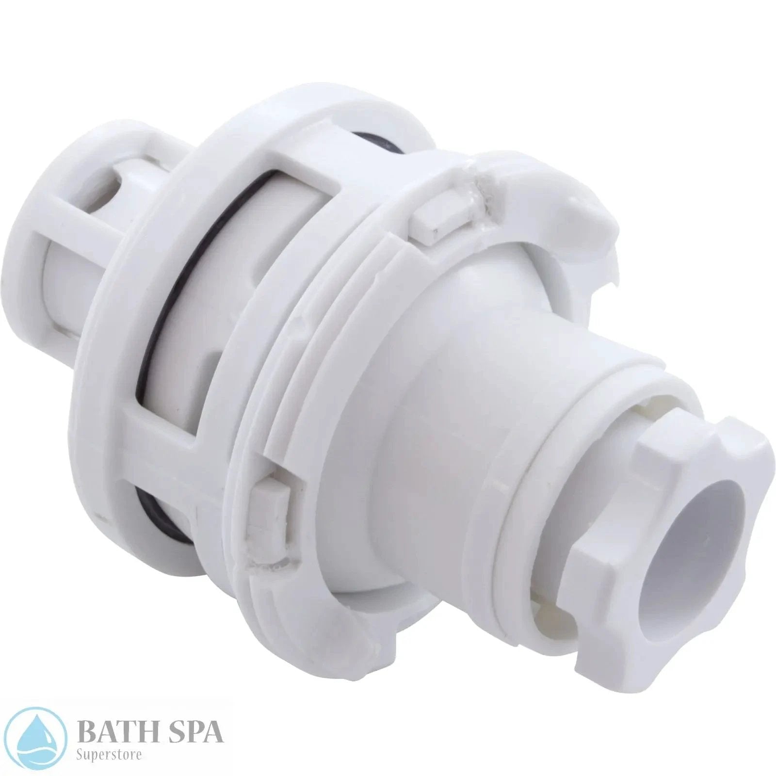 Balboa Freedom Series Internal Caged Adjustable Eyeball [White] (10-FS35A WHT) Spa Parts: Spa Jets 10-FS35A_WHT