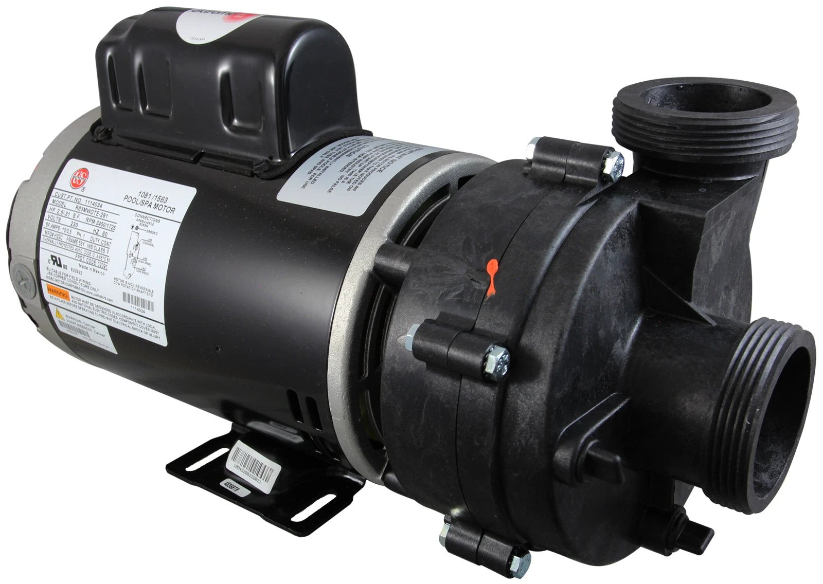 Balboa Vico Ultimax (Niagara) 3.0 HP Spa Pump [2-Spd] [230v] [10/3.5a] [56FR] (1016204) Spa Pumps & Parts: Spa Pumps (Balboa Ultimax Niagara Pumps) 1016204