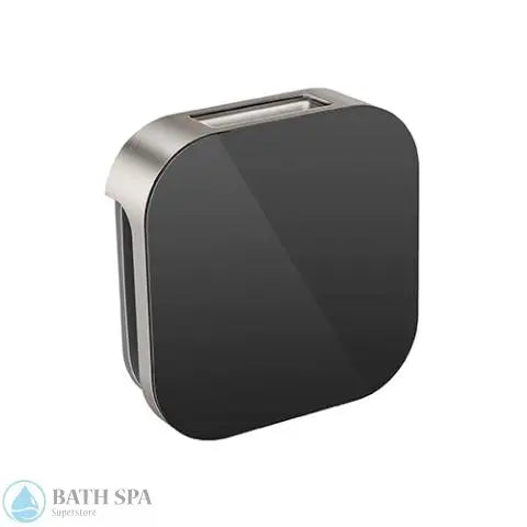 Mr.Steam Aroma Glass® SteamHead [1/2"] (104104) Black Steamers: Steamer Parts 104104BK-BN