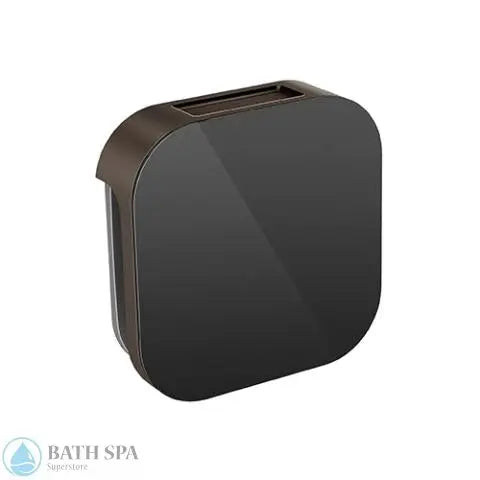 Mr.Steam Aroma Glass® SteamHead [1/2"] (104104) Black Steamers: Steamer Parts 104104BK-ORB