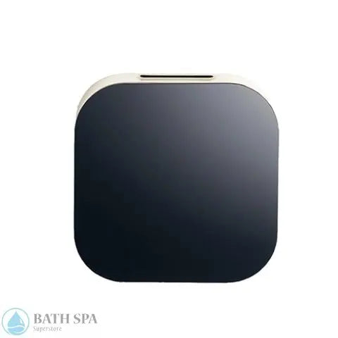 Mr.Steam Aroma Glass® SteamHead [1/2"] (104104) Steamers: Steamer Parts 104104BK_Front