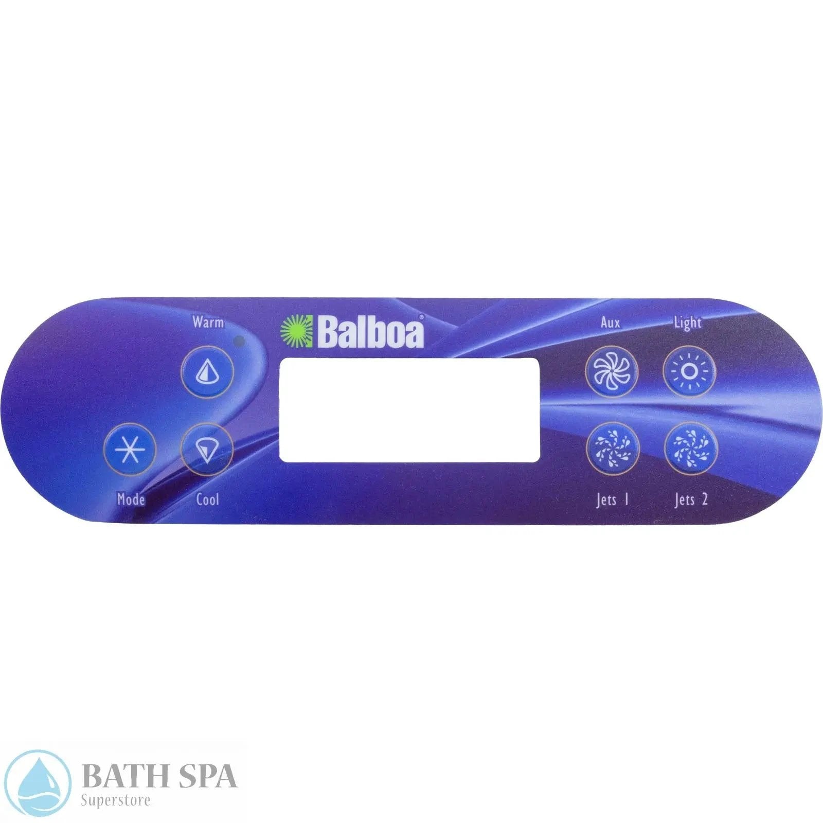 Balboa 7-Button VL700S Topside Panel Overlay (11892) Spa Parts: Spa Topside Panel Overlays (Balboa) 11892_XL