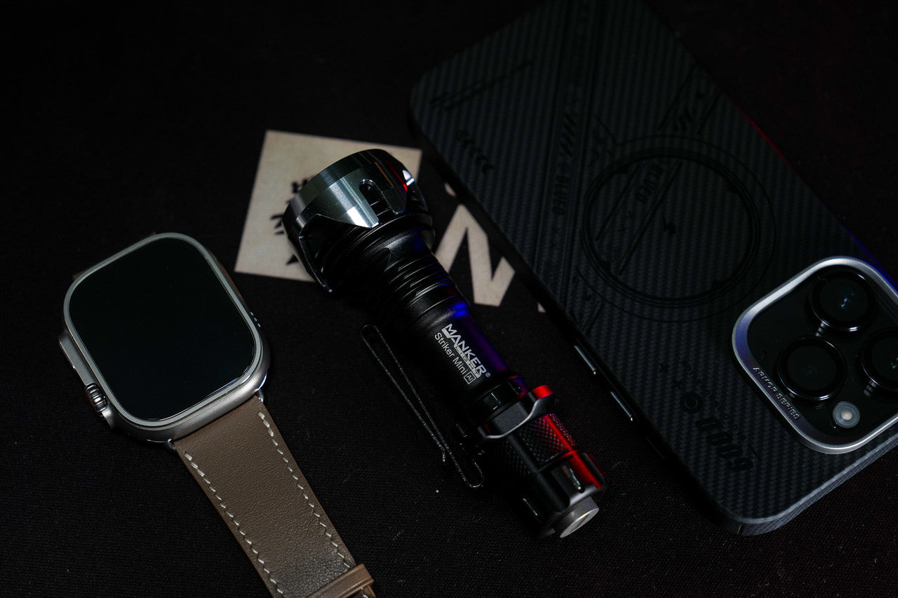 Manker® Striker Mini - Tactical Survival Flashlight Kit - Flash Sale!