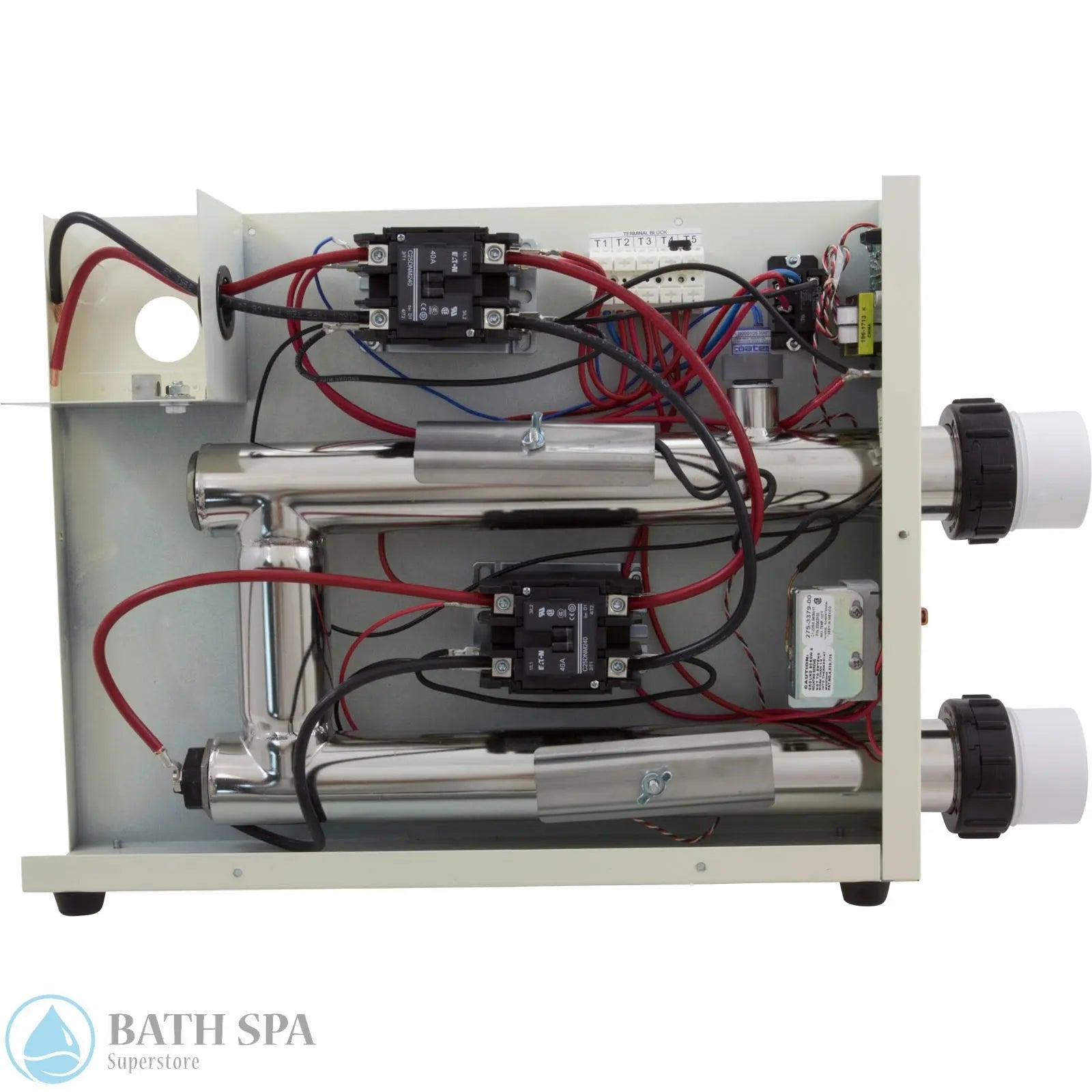 Coates 5.5kW Heater [240v] Single Phase (12406ST) Spa Parts: Spa Heaters (Electric Heaters Complete) 12406ST_INSIDE