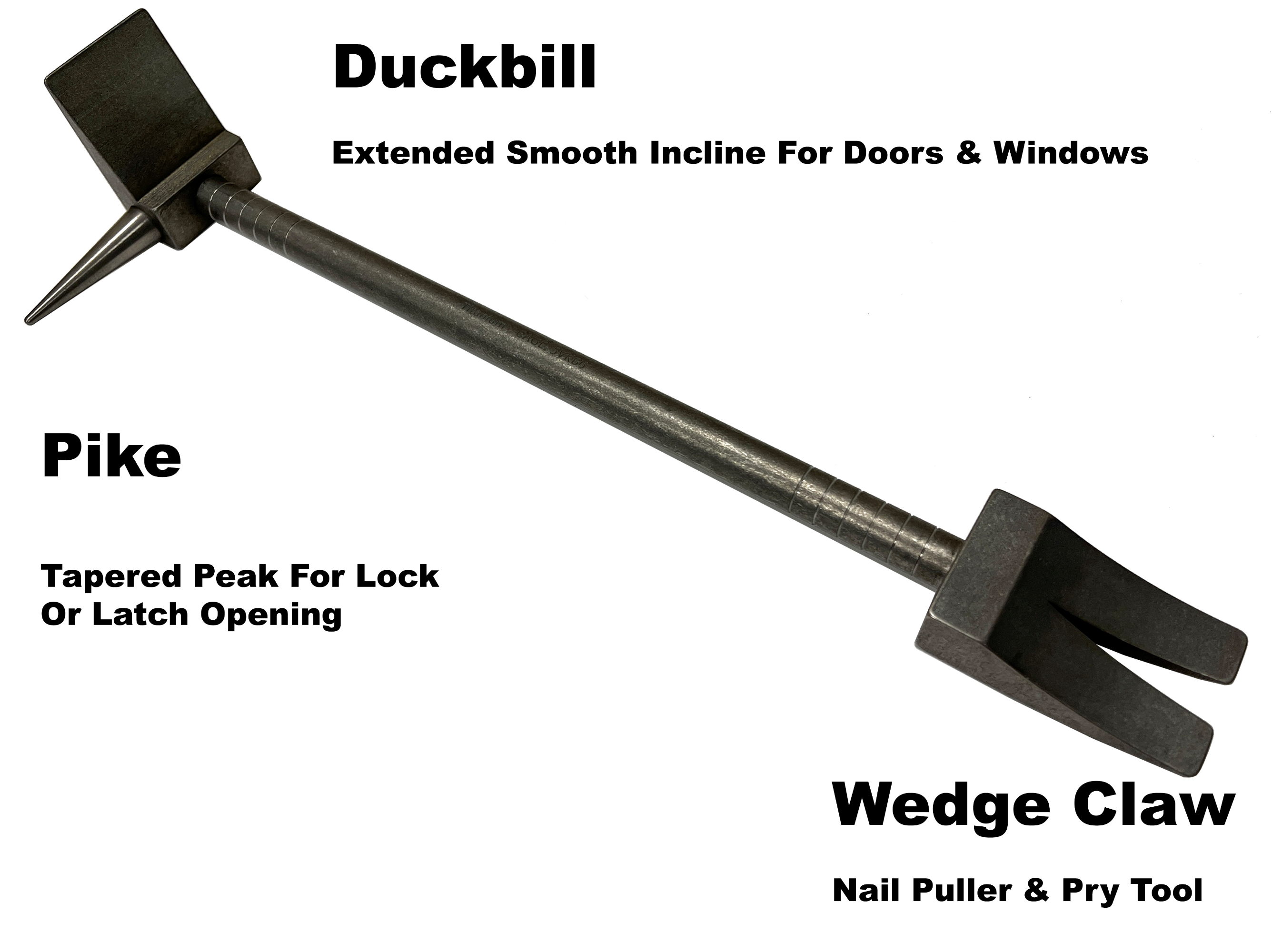 12" XL Ti Hooligan Forced Entry Tool - Titanium