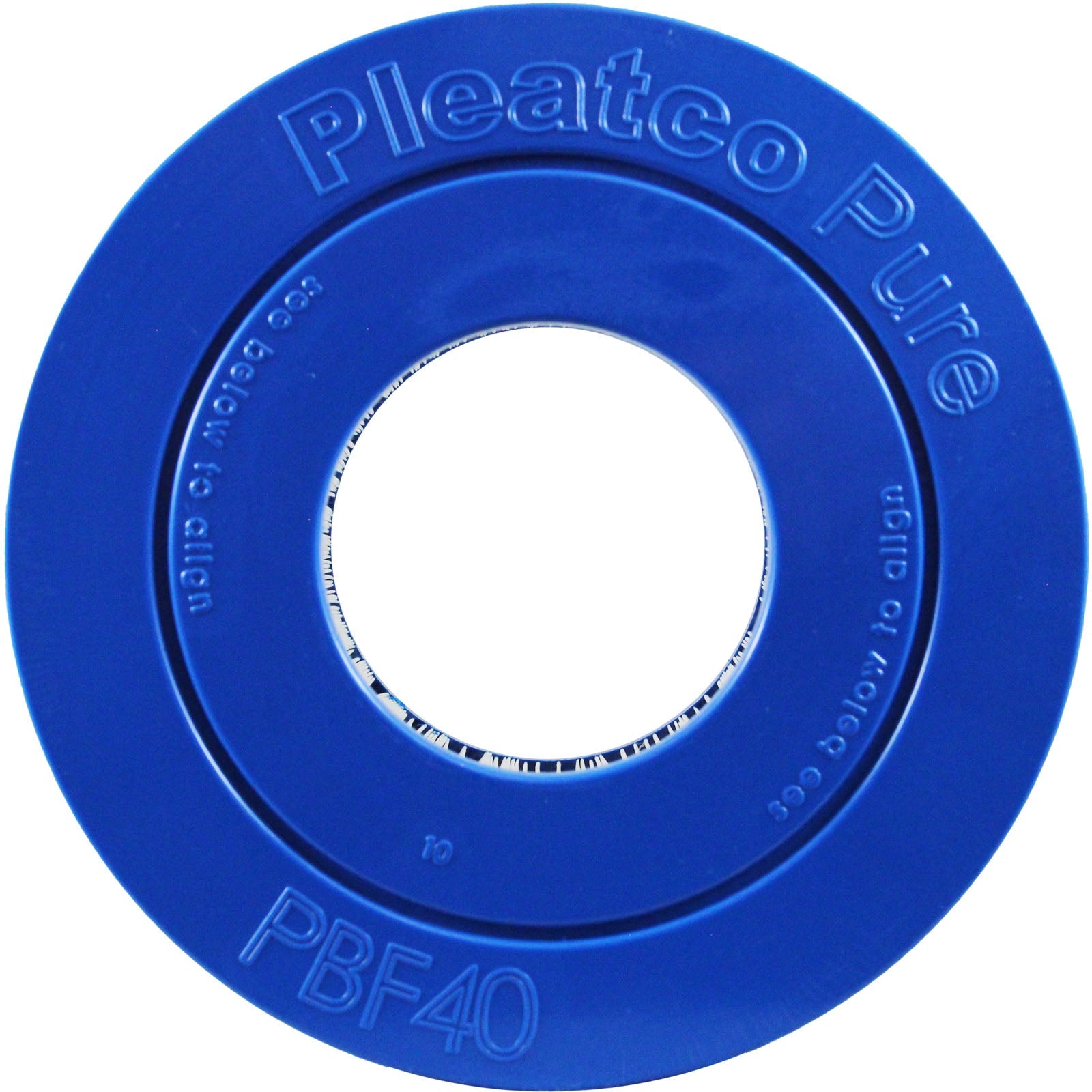 Pleatco Spa/Pool Replacement Filter Cartridge [30 sq ft] (10-00282) (PBF40) Spa Filters: Replacement Cartridges - Filbur 5" Outside Diameter Cartridge 17-775-1194_1-TOP__XL