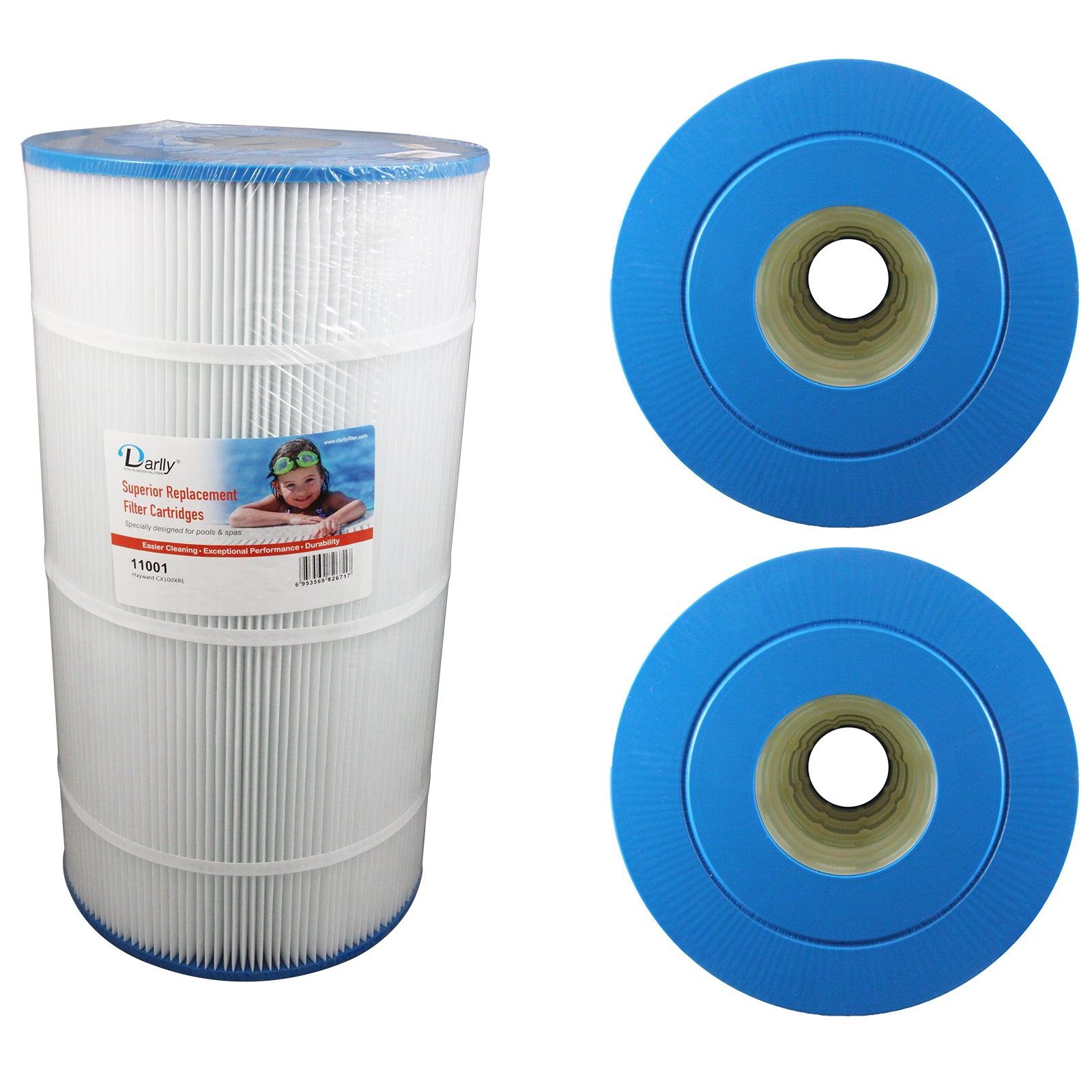 Darlly Spa/Pool Replacement Filter Cartridge [11001] [CS100XRE] [C-8408] Spa Filters: Replacement Cartridges - Filbur 7" Outside Diameter Cartridge 17-777-2152_XL