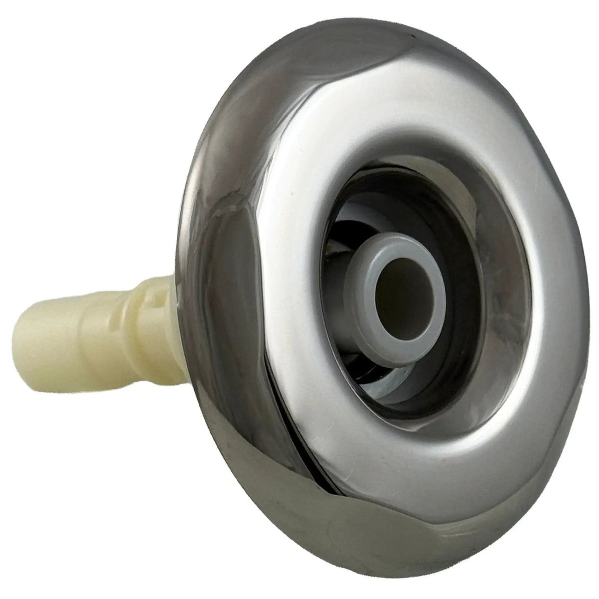 CMP Typhoon 300 Jet Internal [3-5/16" FD] [Dir] [Scalloped] [SS/LT Gray] (23432-812-625) Spa Parts: Spa Jets (CMP Typhoon 300 Jets) 23432-812-625