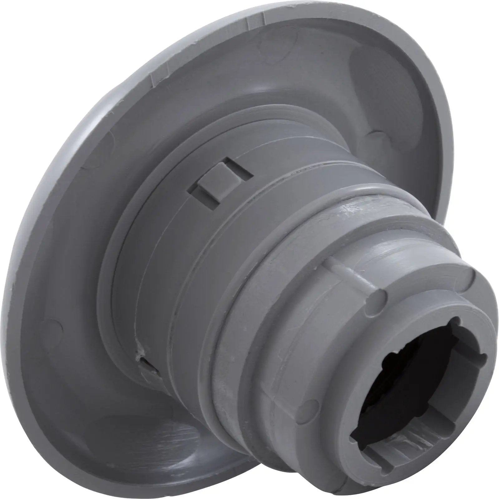CMP Spa Jet Internal [4-1/8" FD] [Massage] [Smooth] [Scalloped] [Gray] (23540-141) Spa Parts: Spa Jets 23540-141_REVERSE