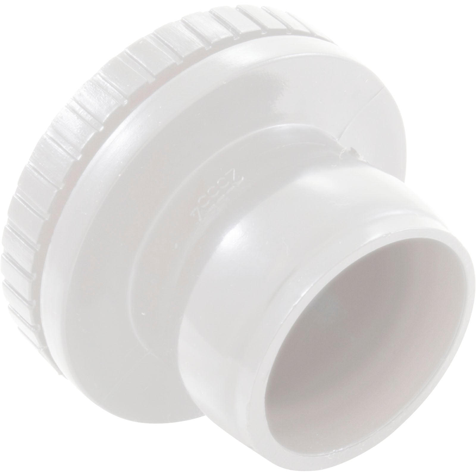 CMP 1.5" Insider Dir Flow Wall Return Fitting [Slotted] [White] (25554-000-000)