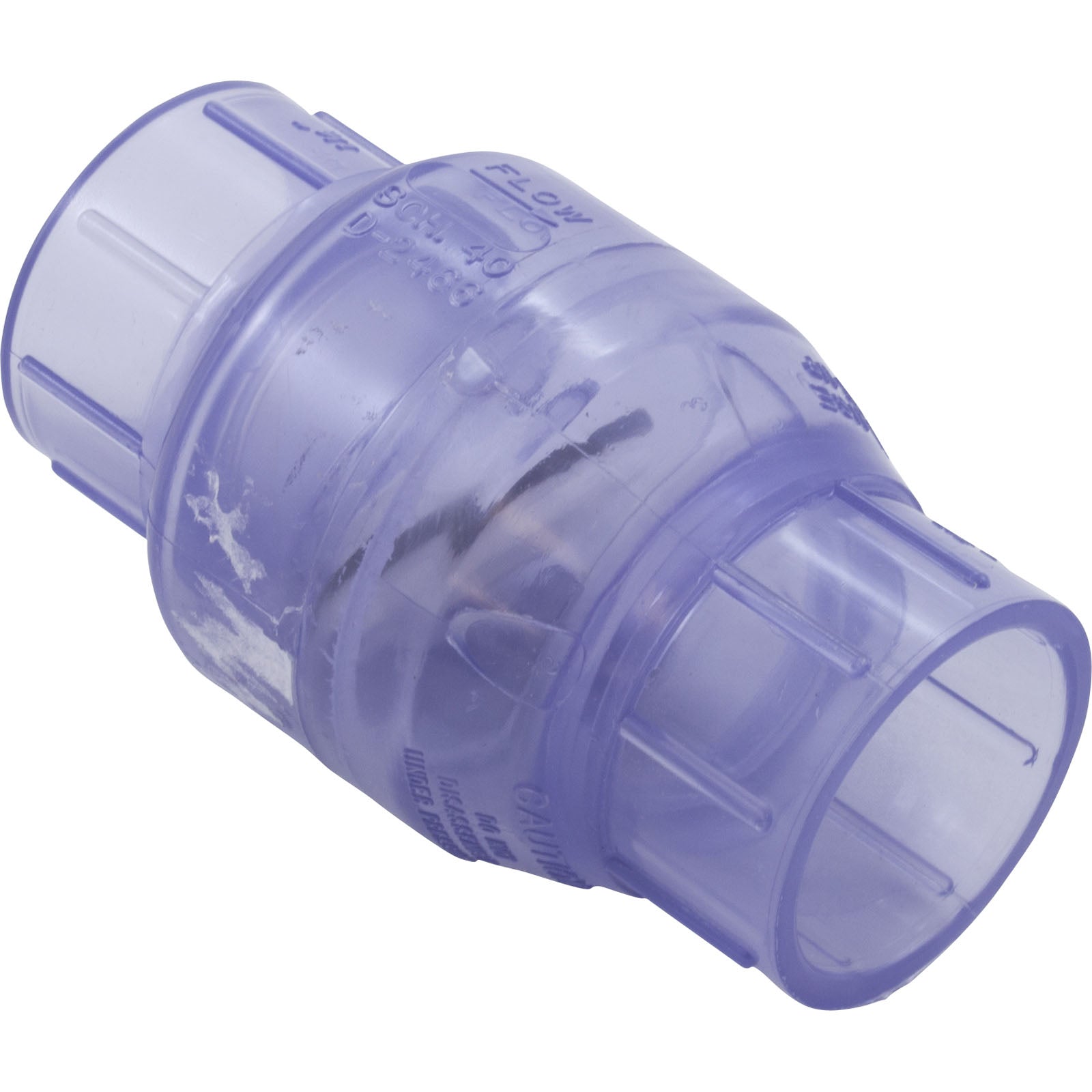 Valterra Clear Swing Check Valve [1.5” Slip] (1520C15) Valterra Products