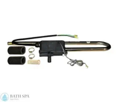 Caldera Heater 4kW, 240v, Laing Trombone [77685] w/High Limit, Flow Switch Watkins Spa Parts 26-77685-K