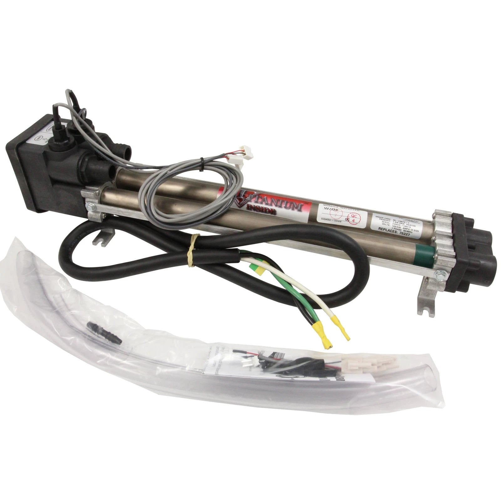 No Fault Heater, Low Flow, Laing Tri-Bend replacement, 230v, 6.0kW (Watkins) 76227 Spa Parts 26-C3072-1