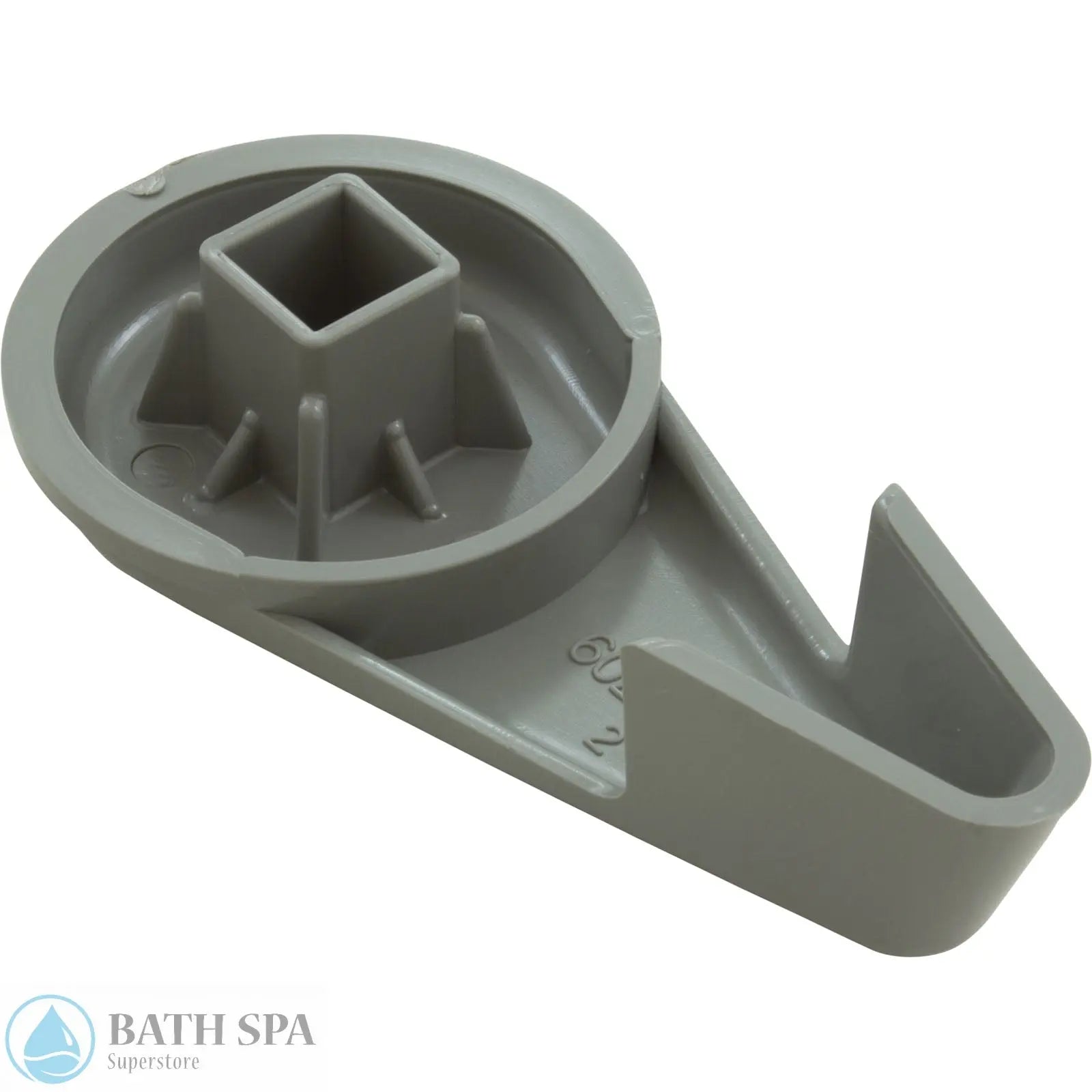 Waterway Handle - 2" Top Access Diverter Valve [Grey] (602-3527) PVC Plastic Fittings & Valves: Valves - 2-3-4-5 Way Valves 27-270-2707_2-BOTTOM__XL