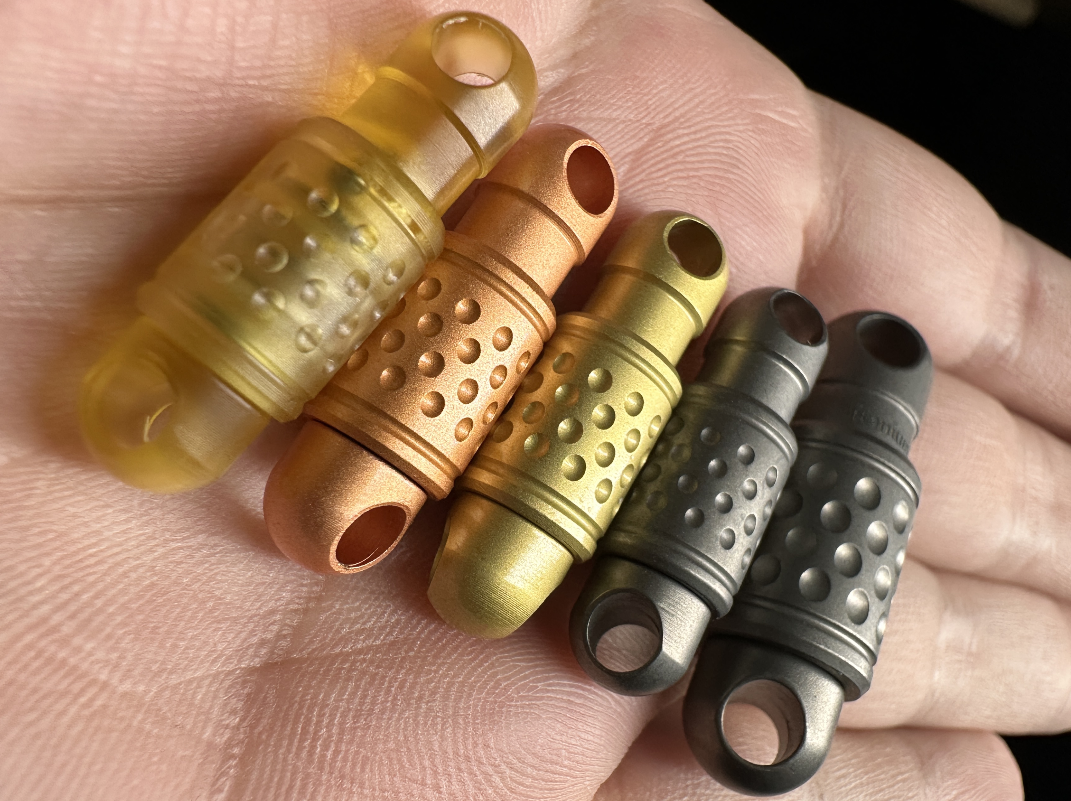 Brass QD Kwik Release Keychain Coupler