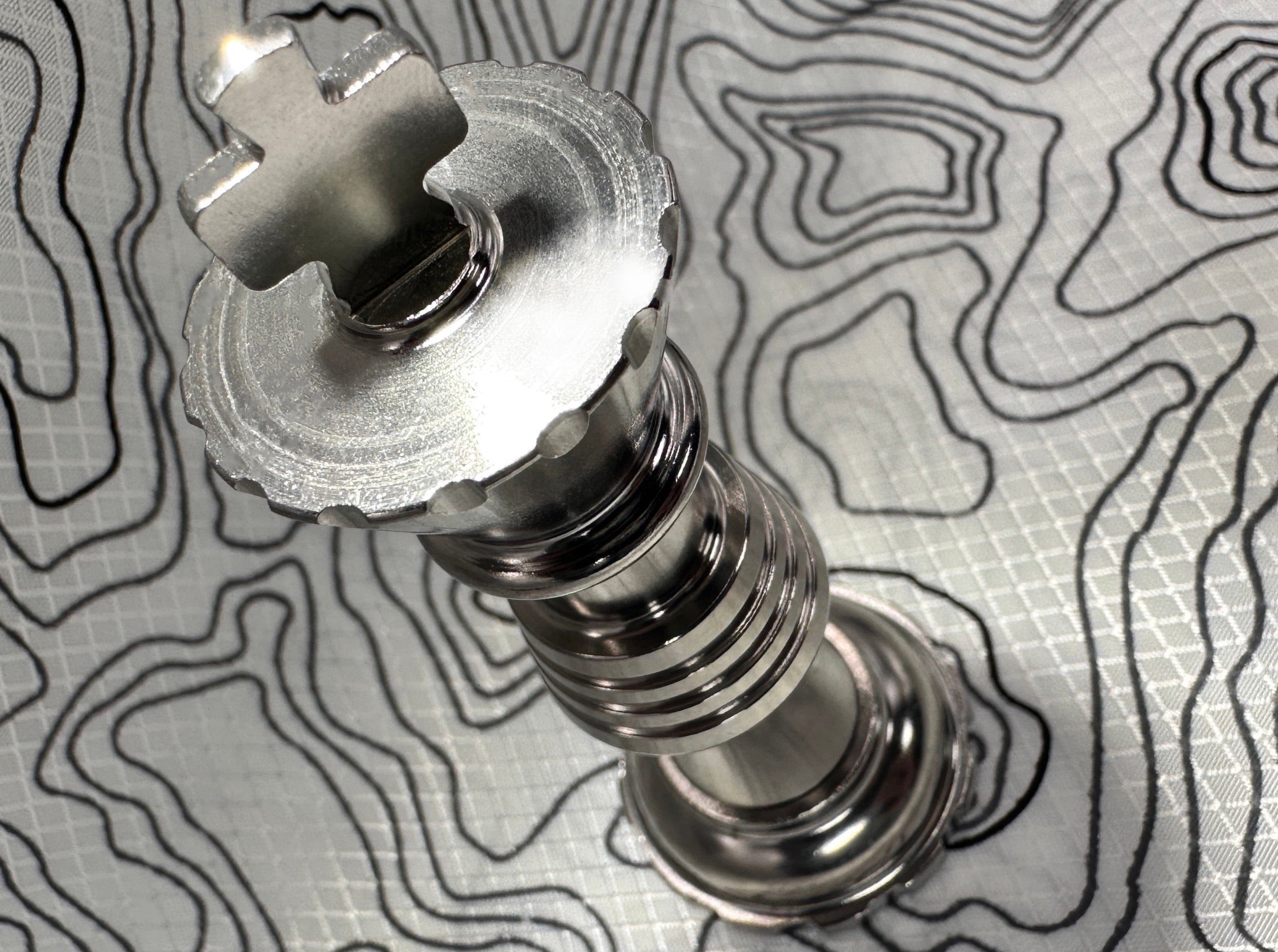 KING - Titanium Chess Piece - Secret Capsule