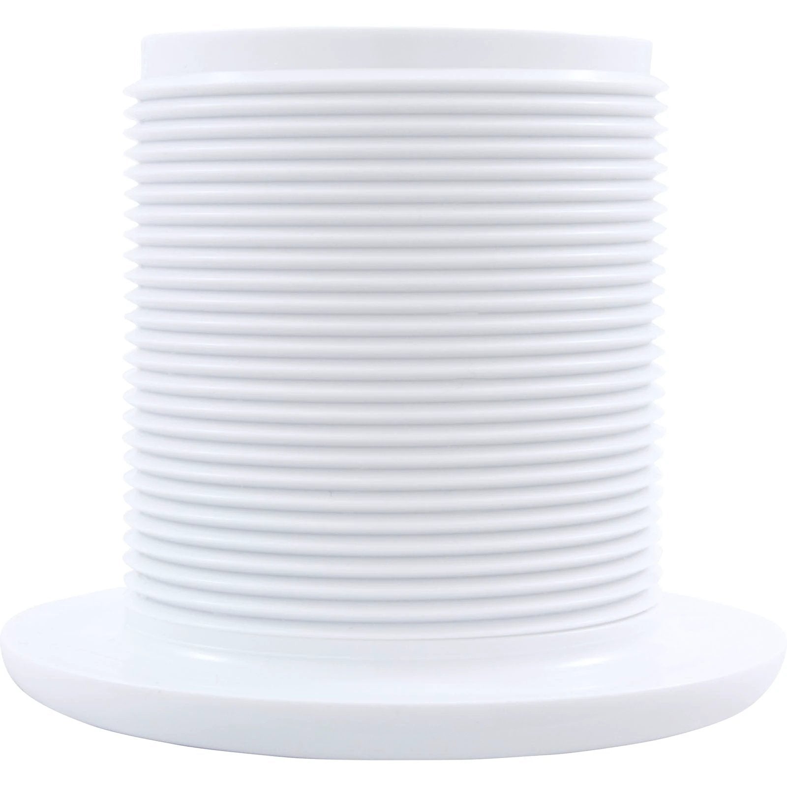 Balboa Extended Wall Fitting [White] (30-3803) Spa Parts: Spa Jets (Balboa Hydro Jets) 30-3803_White