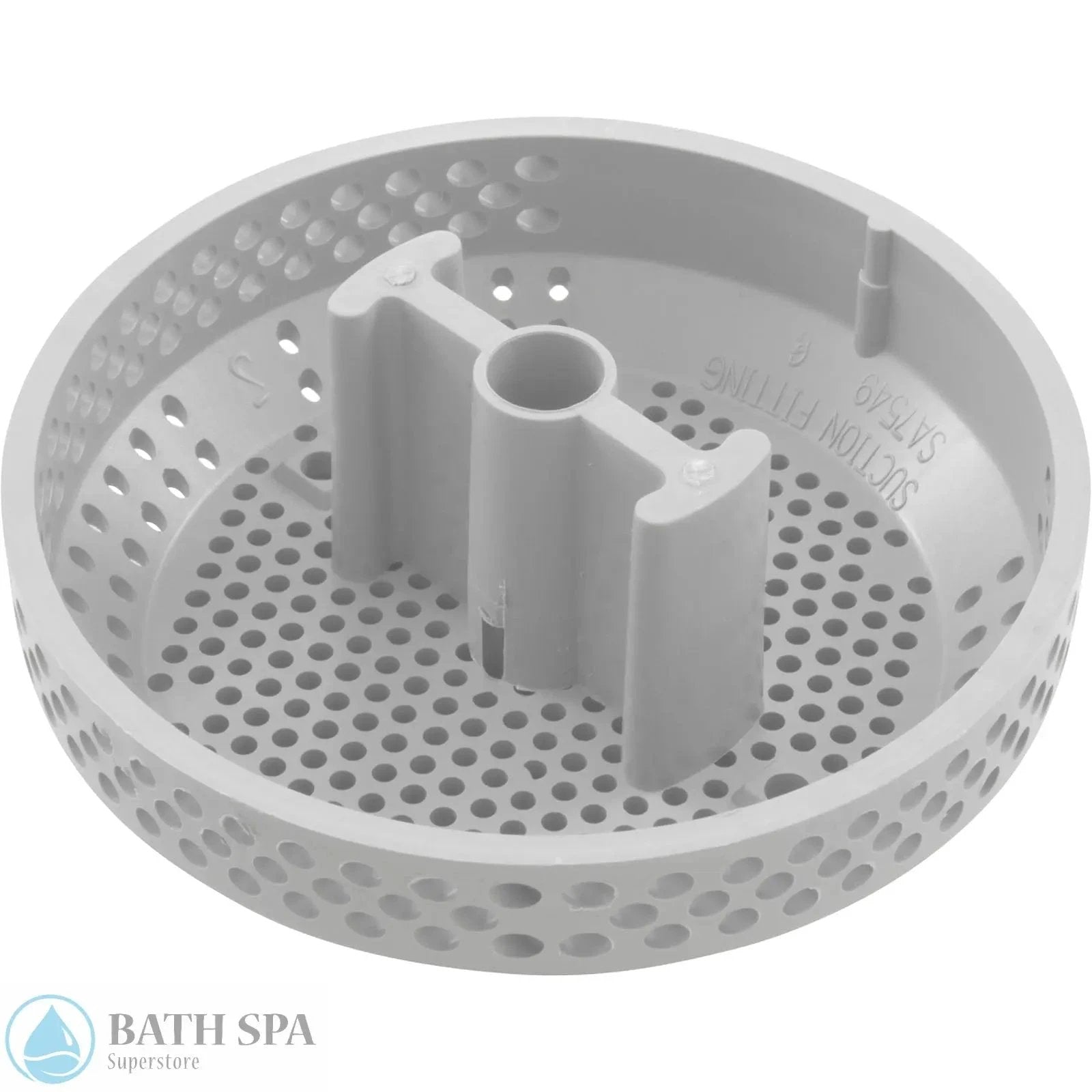 Balboa VGB 2008 124 GPM Complete Suction Assembly [White] (30173U-WH) Bath Parts: Bath Suctions 30173U