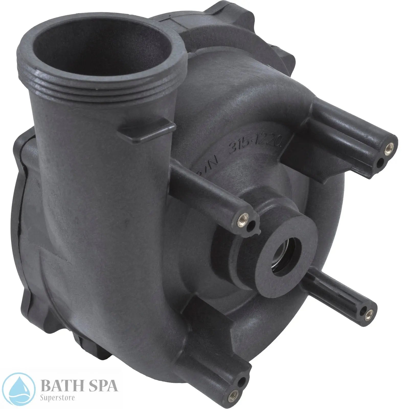 Waterway 4.0 HP Executive Spa Pump Wet End [2" MBT X 2" MBT] [56 Frame] (310-1740) Spa Pumps & Parts: Spa Pump Wetends (Waterway) 310-1740