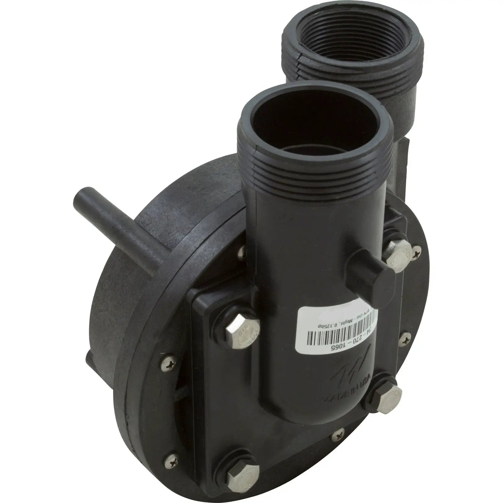 Gecko AquaFlo FMVP 1 HP Flo Master Wet End 1.5" MBT [48FR] Spa Pumps & Parts: Spa Pump Wetends (Gecko) 310-5070