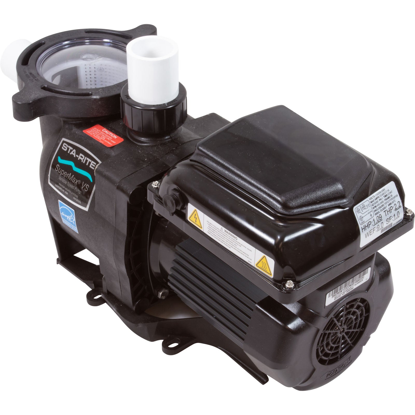 Pentair SuperMax VS, 1.5hp, 115/208-230v Var-Spd [343001]