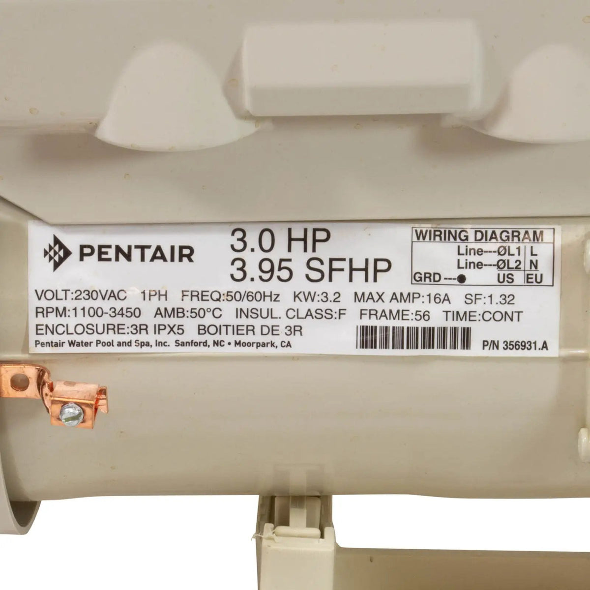 Pentair IntelliFlo VS+SVRS High Performance Pool Pump 3.0hp [230v] [2”] by Pentair Pool Products
