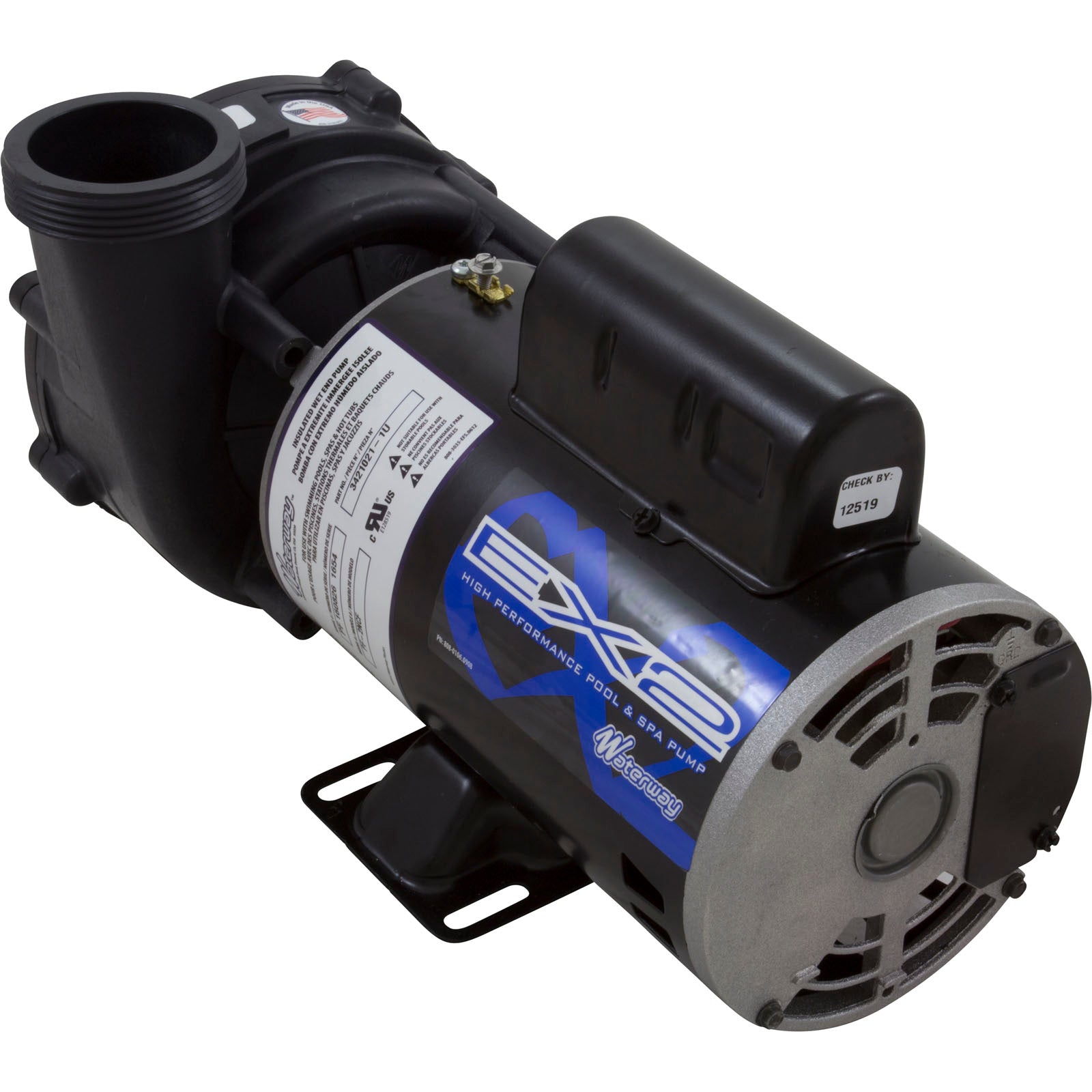 Waterway EX2 2.5 HP 48 Frame Pump [2-Speed] [60Hz] [230V] [9/2.8A] (3421021-1U)