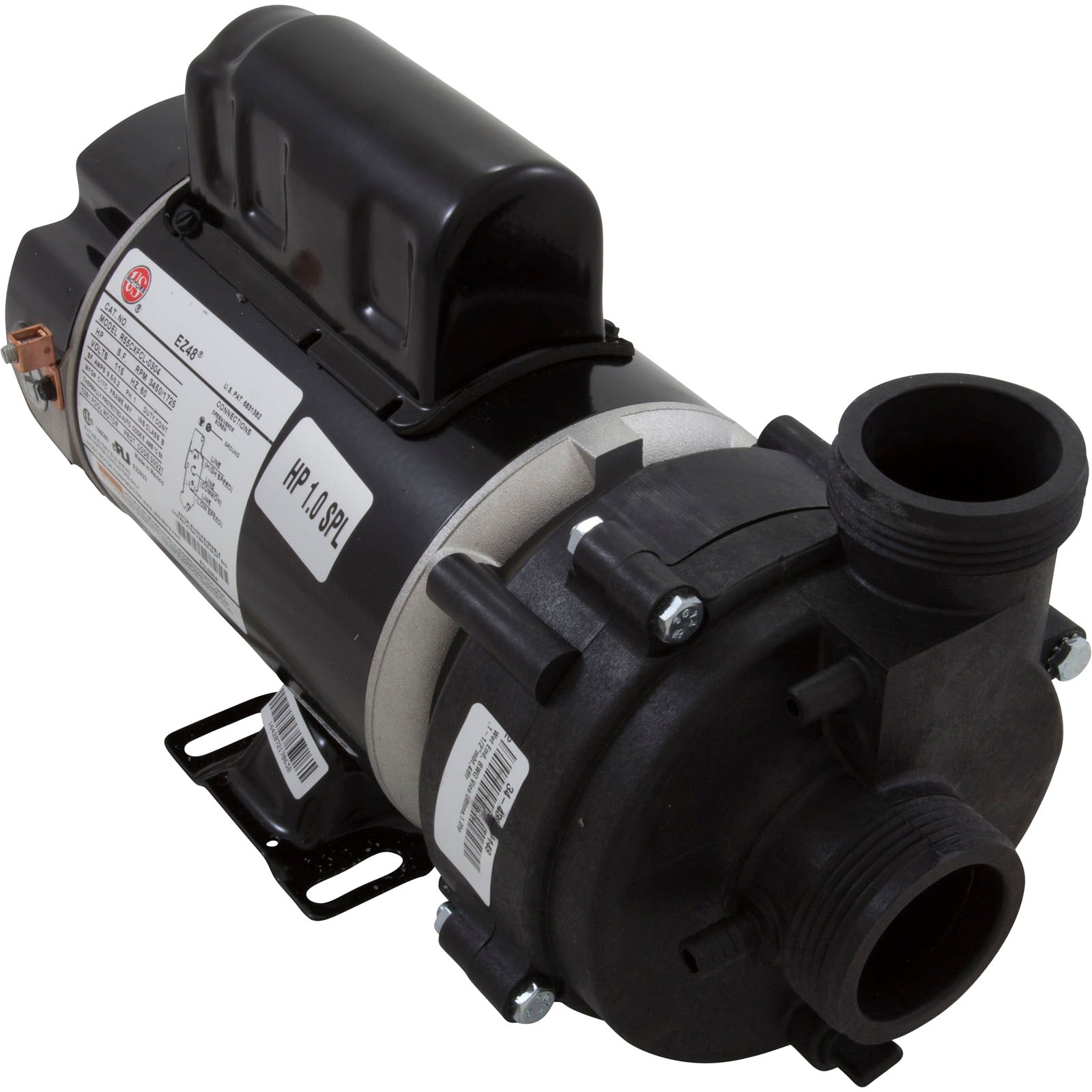 Balboa Vico 1.0 HP Ultima Spa Pump [GE] [2-Speed] [115V] [48 Frame] [Side Discharge] (1014038)