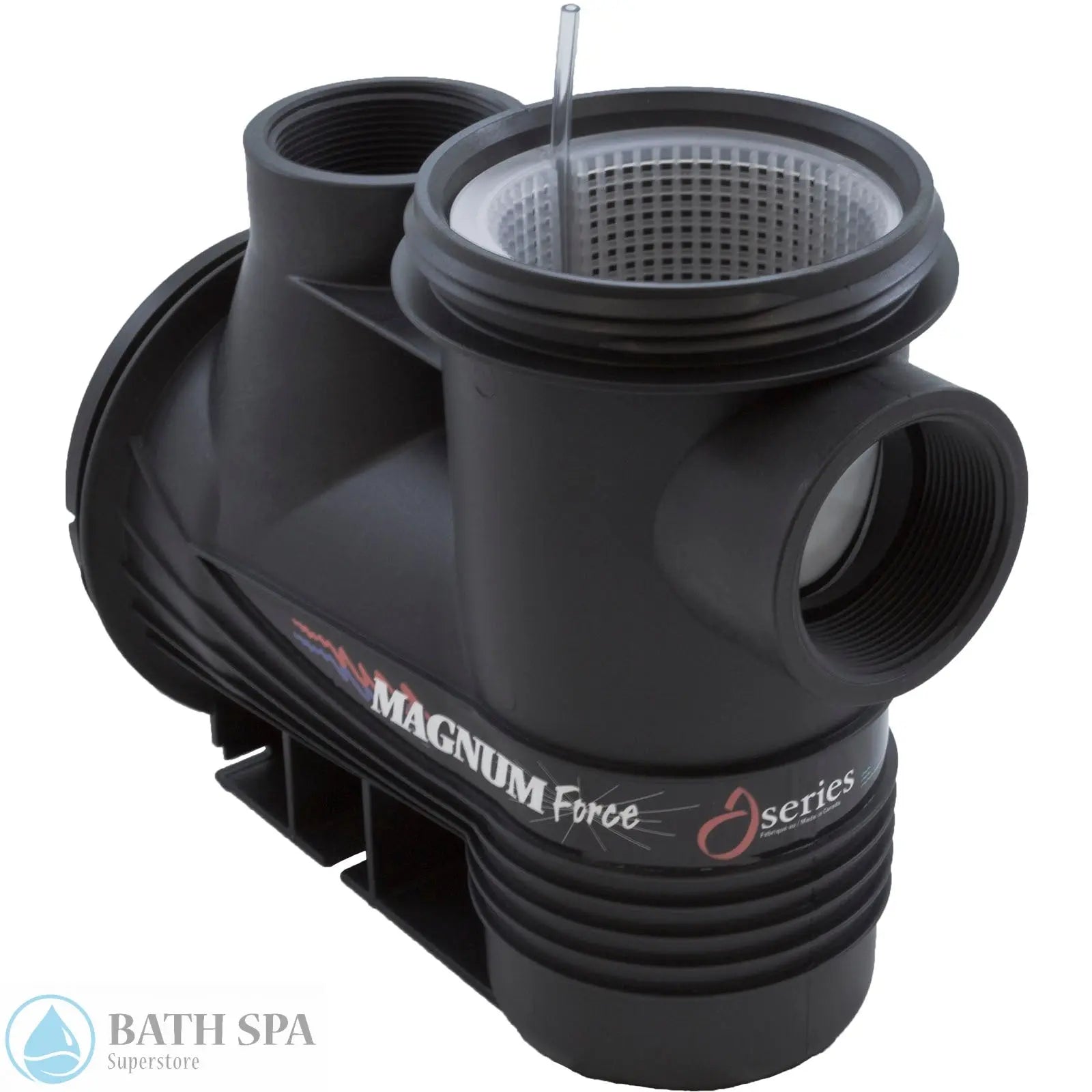 Jacuzzi Magnum Force 3 3" Trap/Pump Body W/Plugs [02/03+] (03-0907-01-R) Pool Parts: Pool Pump Parts 35-105-1035_1-REVERSE__XL