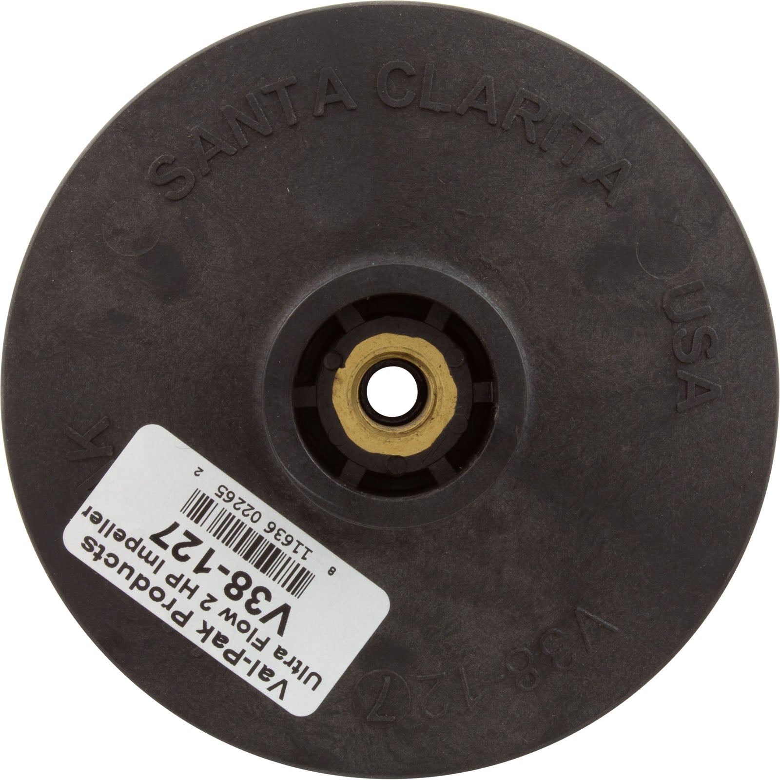 Pentair UltraFlow 2.0 HP Impeller [V38-127] Spa Pumps & Parts: Spa Pump Impellers 35-110-1310_3-BACK__XL