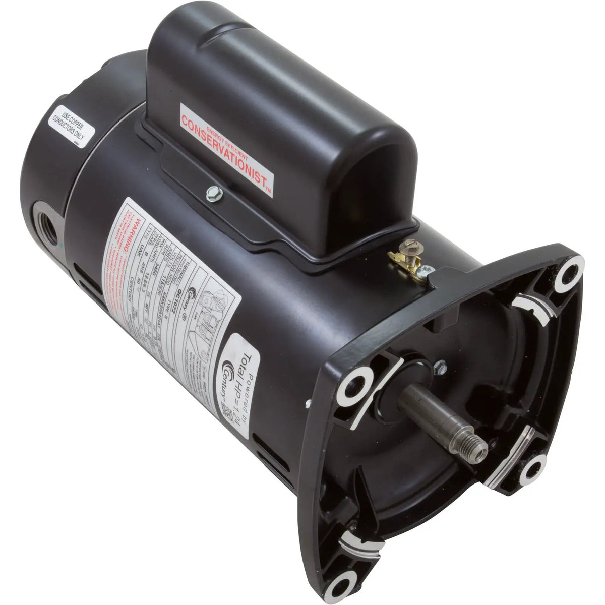 AO Smith Century [3/4hp] HP Motor (48Y) [115/230v] (QC1072) Square Flange Electric Motor Spa Pumps & Parts: Spa Pump Motors (48-Frame) 35-126-1172_XL