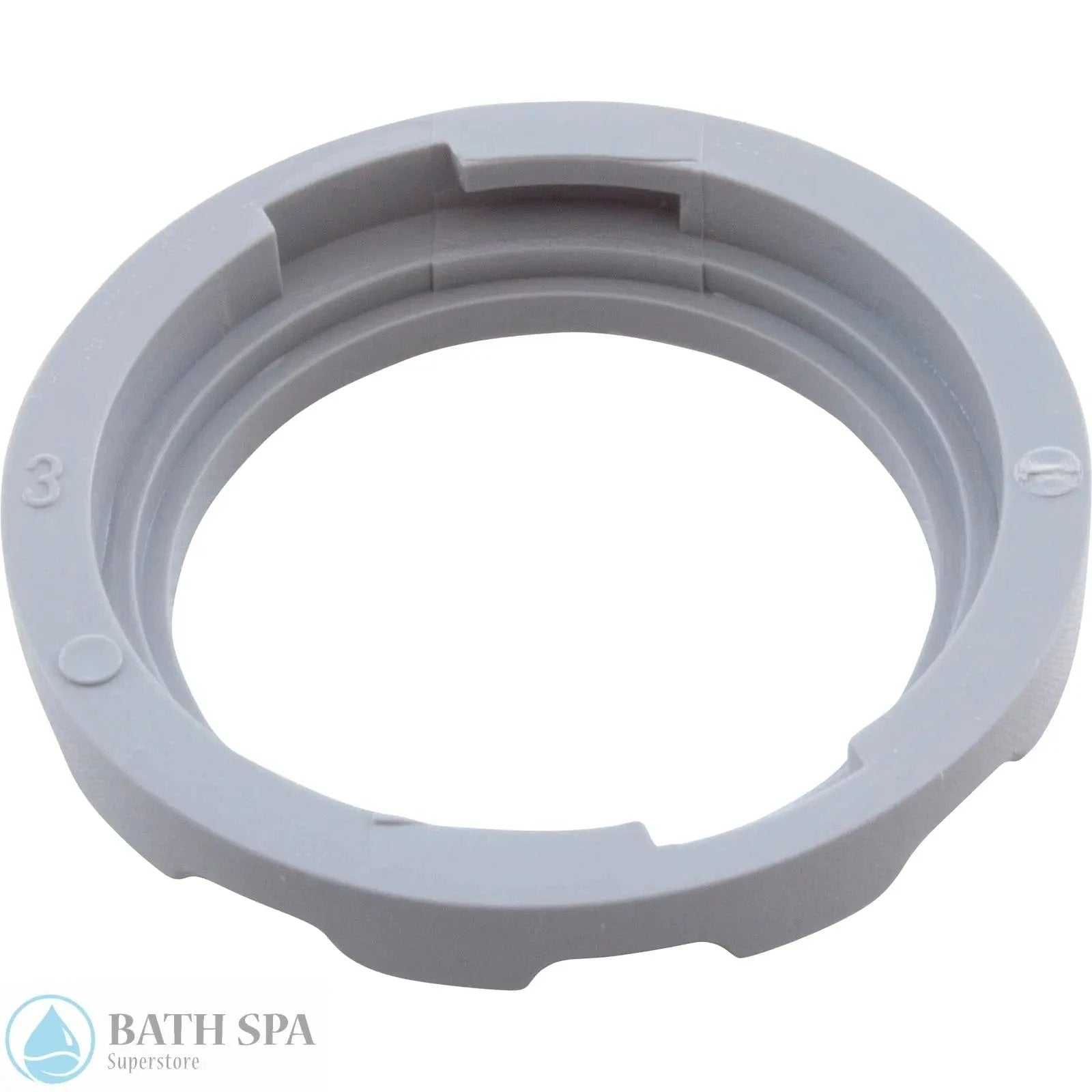 Balboa Duo Blaster Jet Grill [Grey] (36-3921SL GRY) Spa Parts: Spa Jets (Balboa Duo Jets) 36-3921SL_GRY_Underside