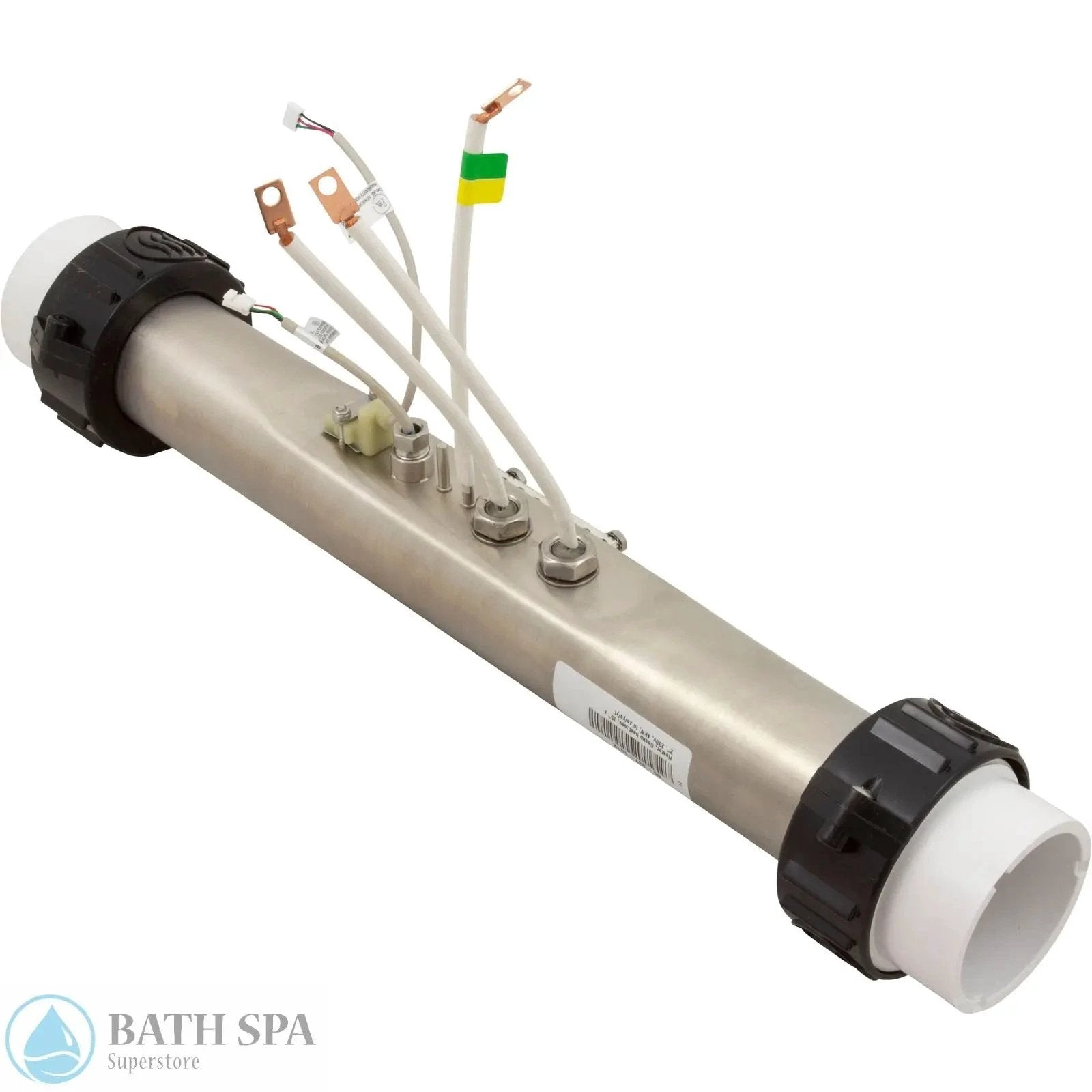 Gecko Heat Wave 4kW Flo Thru Heater Assembly For 230V 15 By 2 Inches In Xe Ye Yt Connections Spa Parts 46-337-1012_1-REVERSE__XL