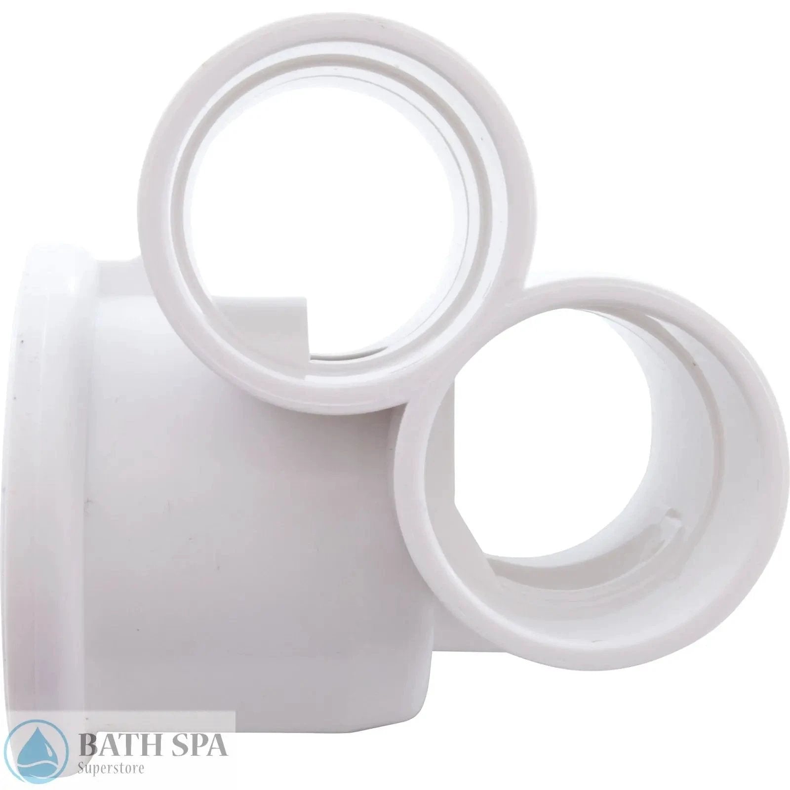 Balboa Luxury Micro Jet Body Bath [1" Slip x 1" Slip] [White] (47470300) Spa Parts: Spa Jets 47470300_side_view