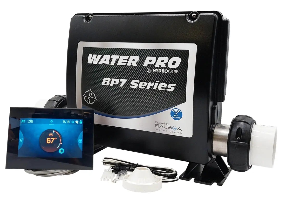 Hydro-Quip Water Pro BP7 5.5kW Retrofit Spa Control SpaTouch 4 Plus panel [50-BP7-S4P-55-K] Spa Parts: Spa Control Systems (hydro-quip) 50-BP7-S4P-55-K