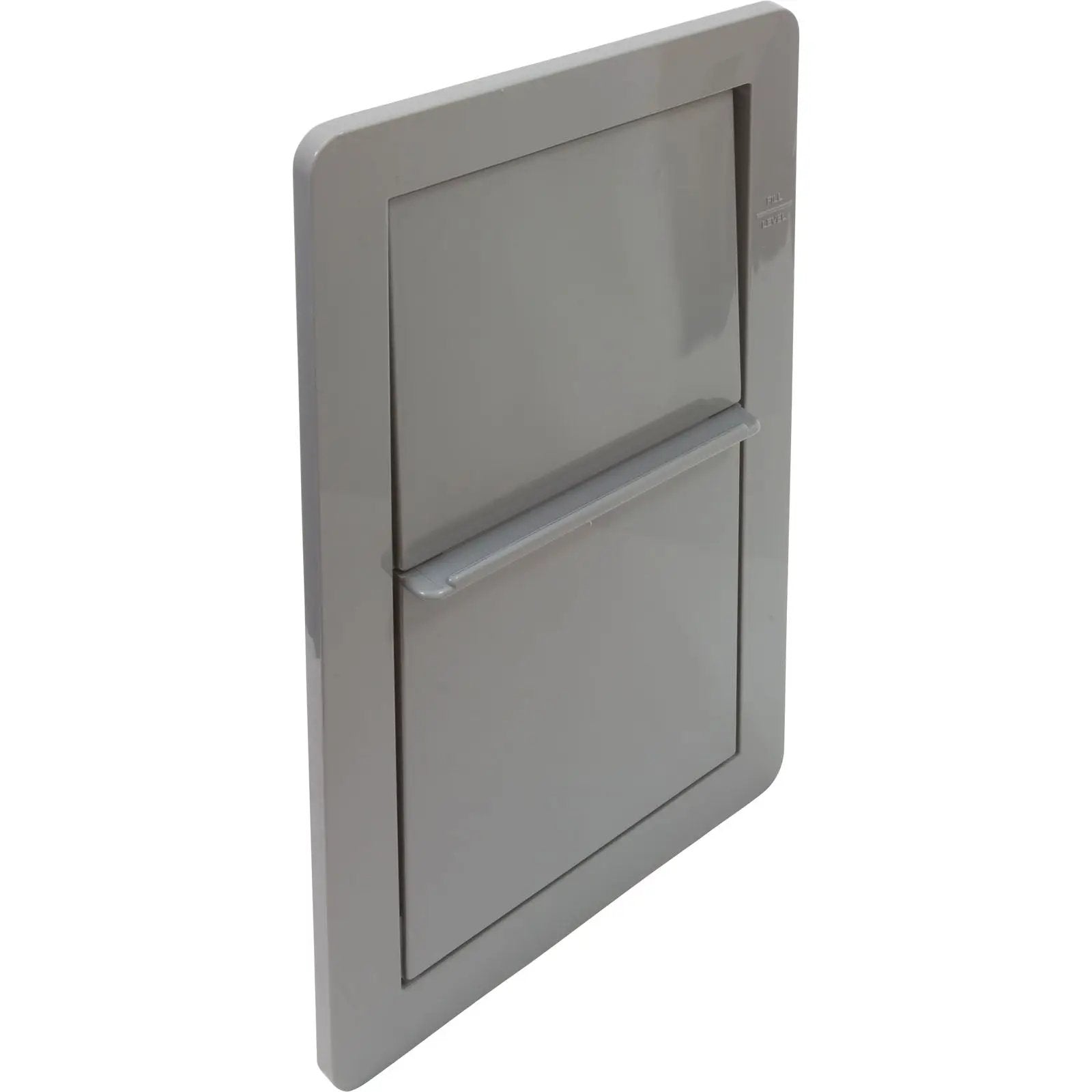 Jacuzzi Skimmer Weir Frame Assembly [Front Load] [Silver] (43295104R000) Spa Filters: Skim/Top Load Filter Accessories 51-360-1012_XL
