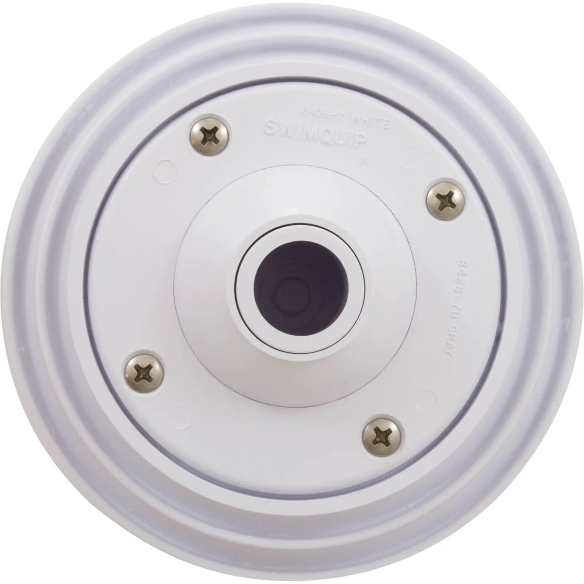 White Suction Wall Inlet Fitting For Gunite Pool Replacement 08429 by GG Industries