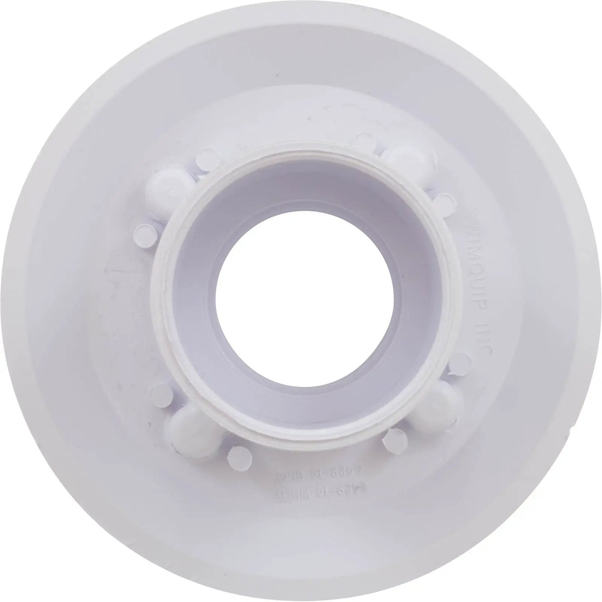 White Suction Wall Inlet Fitting For Gunite Pool Replacement 08429 by GG Industries