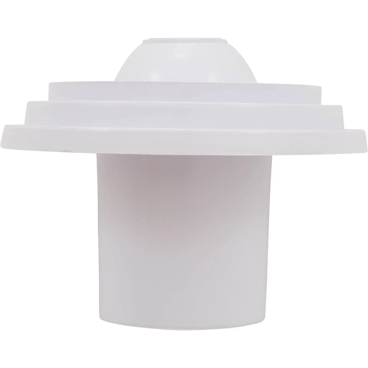 White Suction Wall Inlet Fitting For Gunite Pool Replacement 08429 by GG Industries