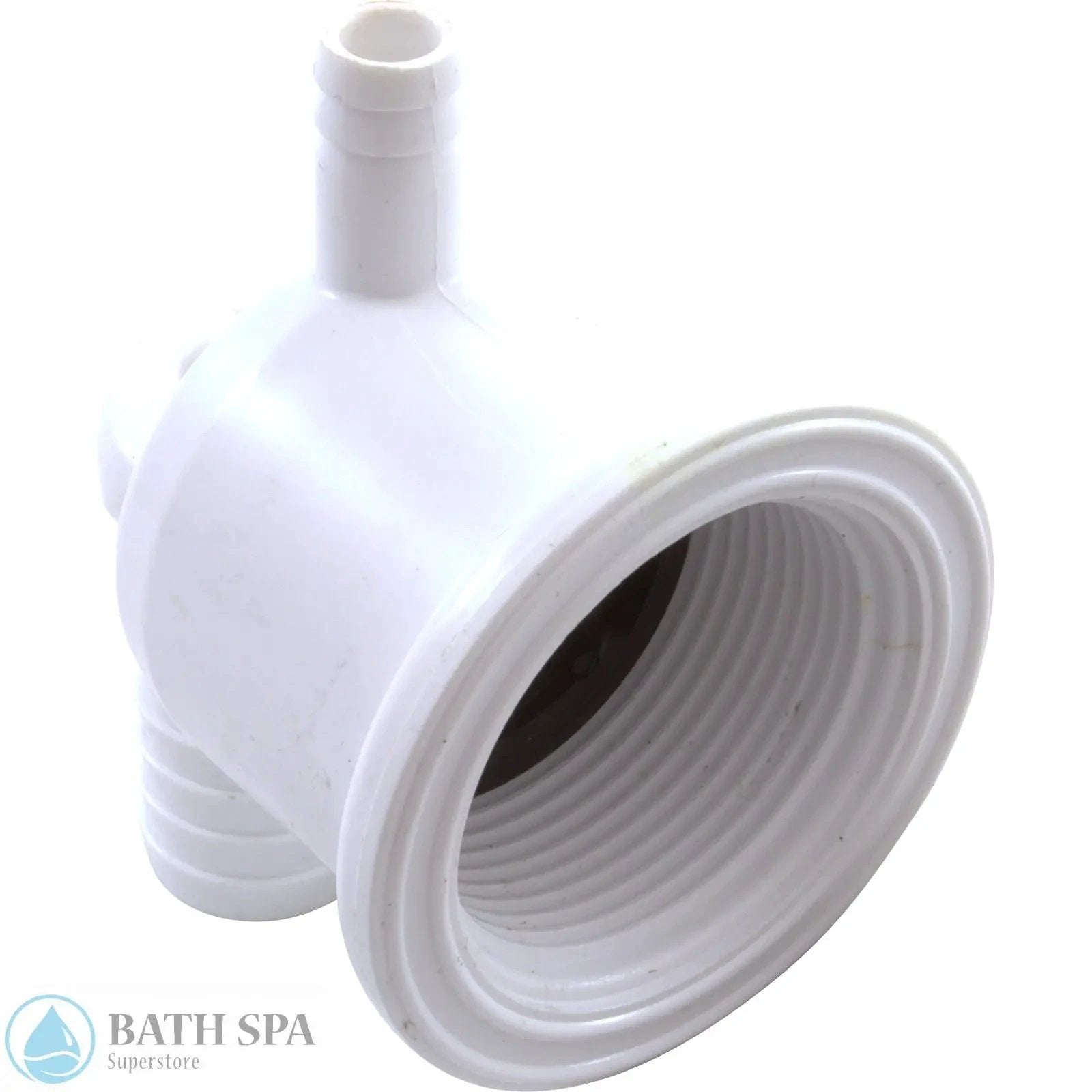 Balboa Luxury Micro Jet Body [3/8" Barb x 3/4" Barb] [White] (47471200) Spa Parts: Spa Jets 55-110-1263_XL