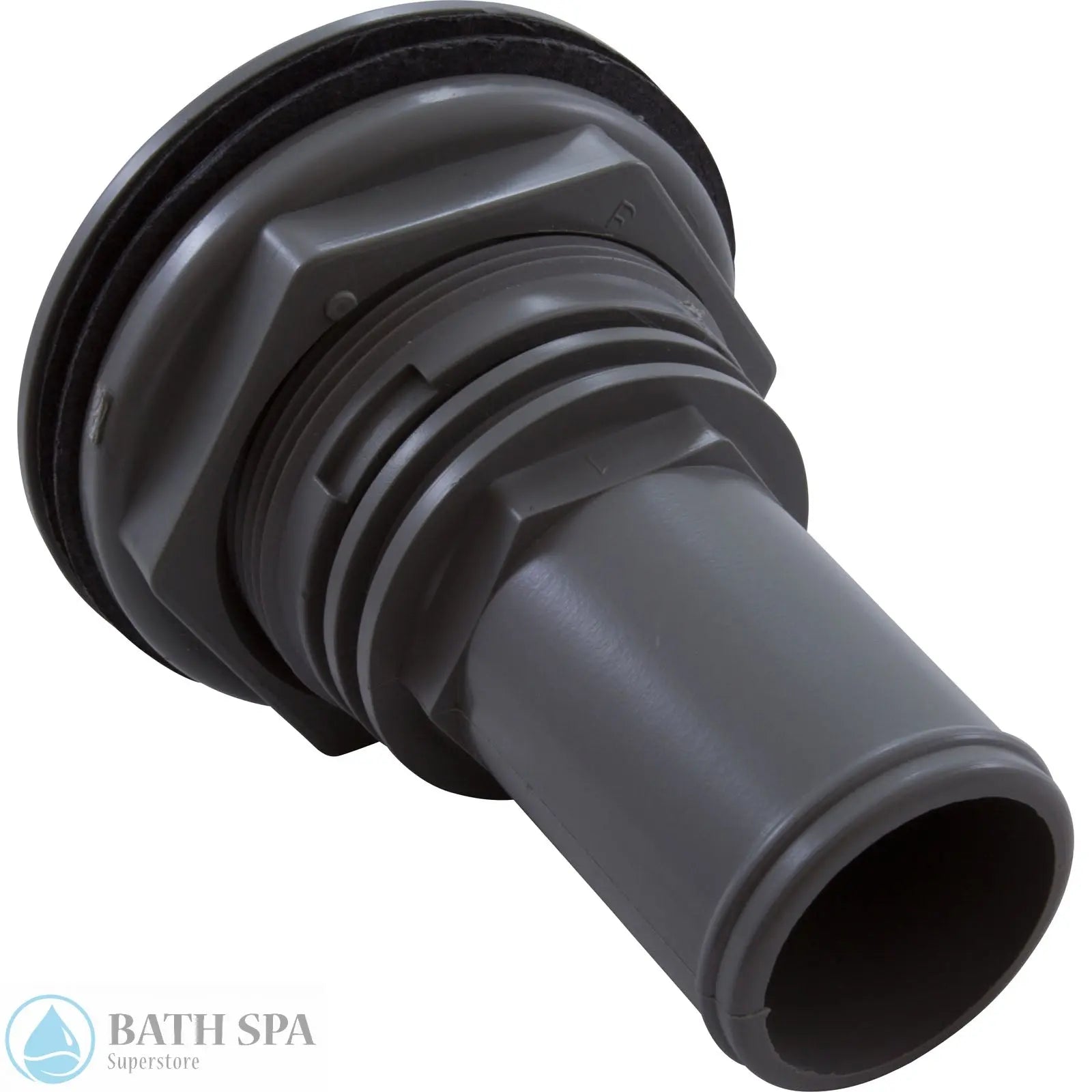 Waterway Deluxe Return Fitting With Eyeball [1-1/2" Barb, 3-1/2" FD, 1" Orifice] [Grey] (550-9347) PVC Plastic Fittings & Valves: Inlet/Outlet Fittings 55-270-3162_1-REVERSE__XL
