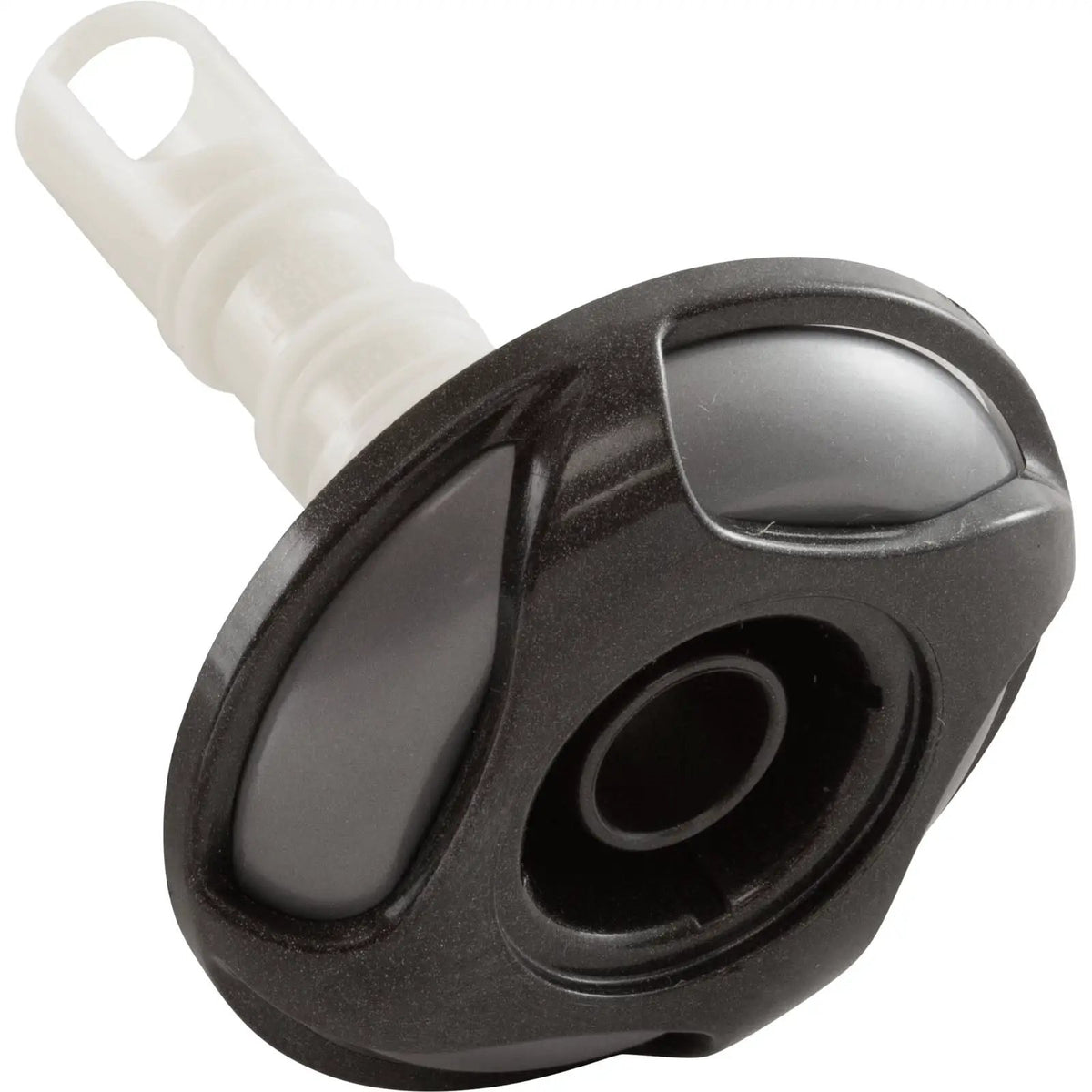 Waterway Cluster Storm Jet Internal [2-1/4" FD] [Swirl] [Directional] [Threaded] [SS/Dark Grey] (229-1679S-DSGSM) Spa Parts: Spa Jets (Waterway Adjustable Cluster Storm Jets) 55-270-4027_XL