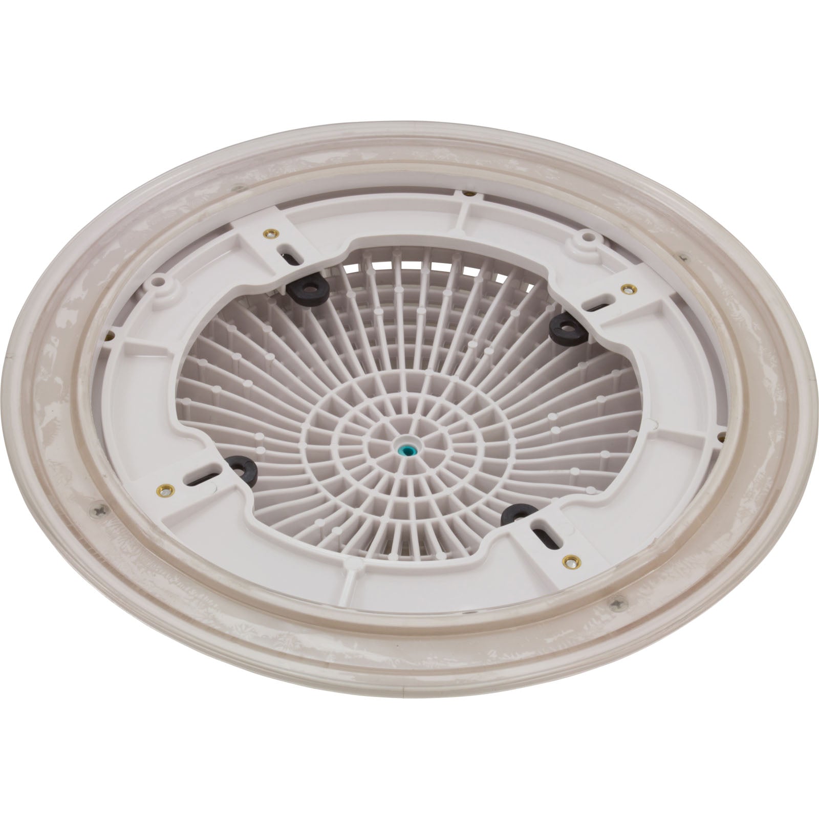 AquaStar 10" Round Main Drain Grate [White] (A10RCFR101)