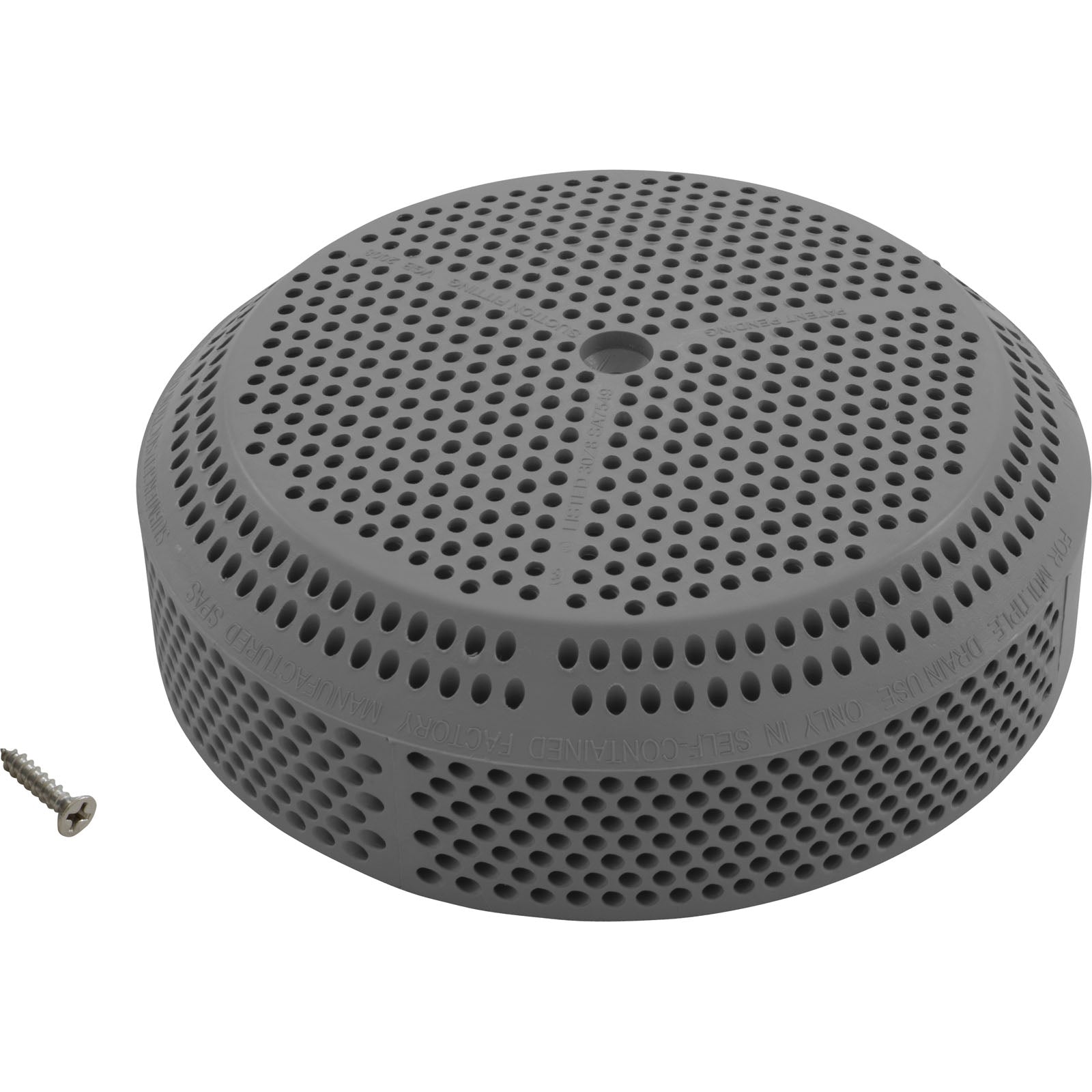 Max Flow II Replacement Suction Cover 211 gpm [Grey (900175) [81Z2] [30240U]