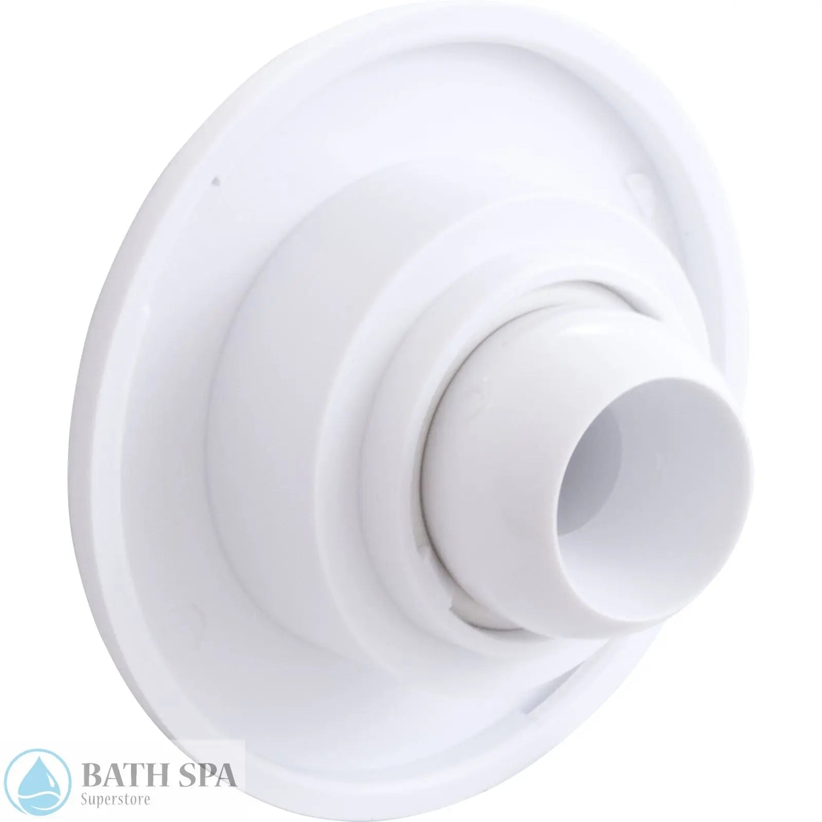 Balboa Convertassage Jet Escutcheon w/Dir Eyeball [White] (30-4505) Bath Parts: Bath Jet Trim (Hydro Air/Balboa) 55-470-1245_1-REVERSE__XL