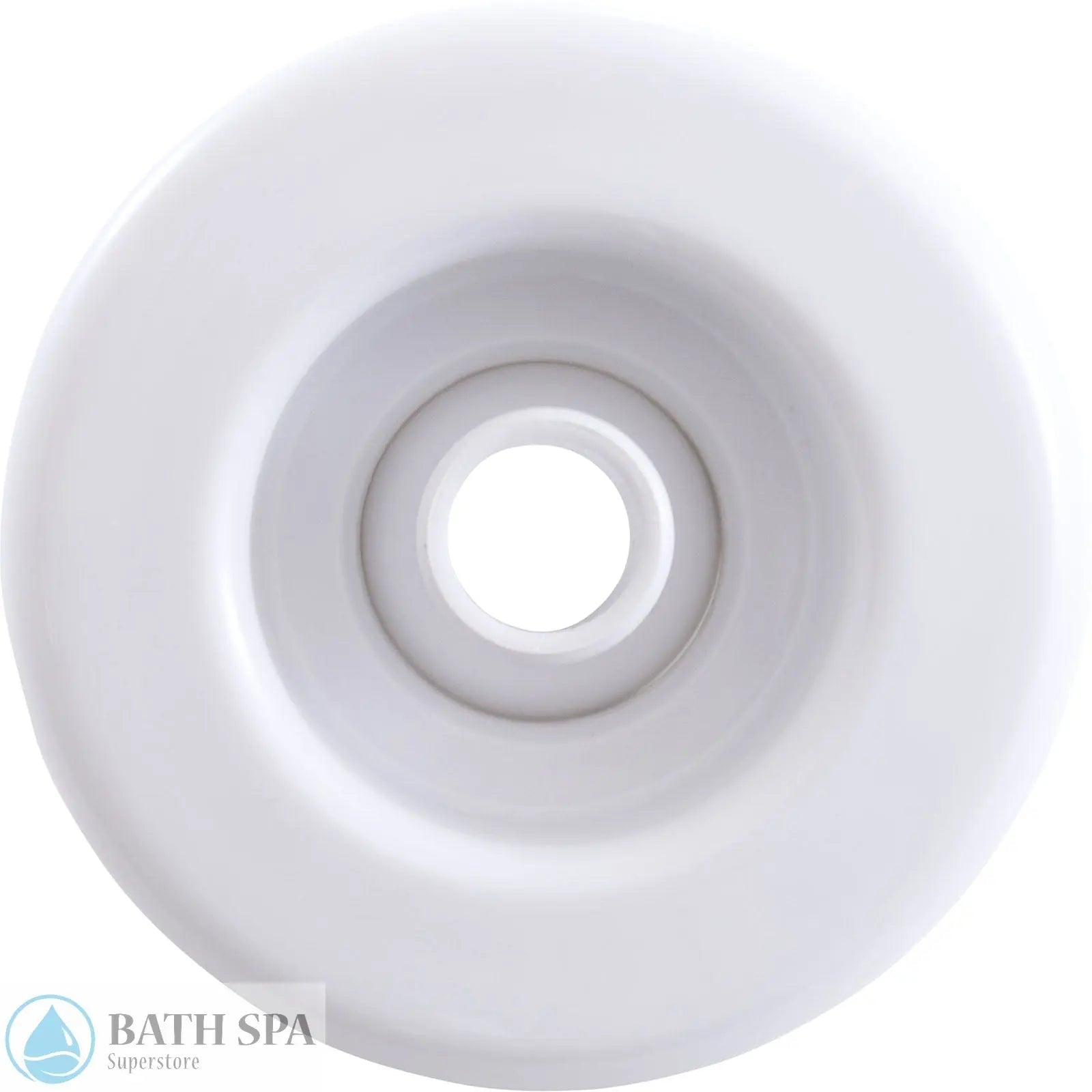 Balboa Convertassage Jet Escutcheon w/Dir Eyeball [White] (30-4505) Bath Parts: Bath Jet Trim (Hydro Air/Balboa) 55-470-1245_2-STRAIGHTON__XL