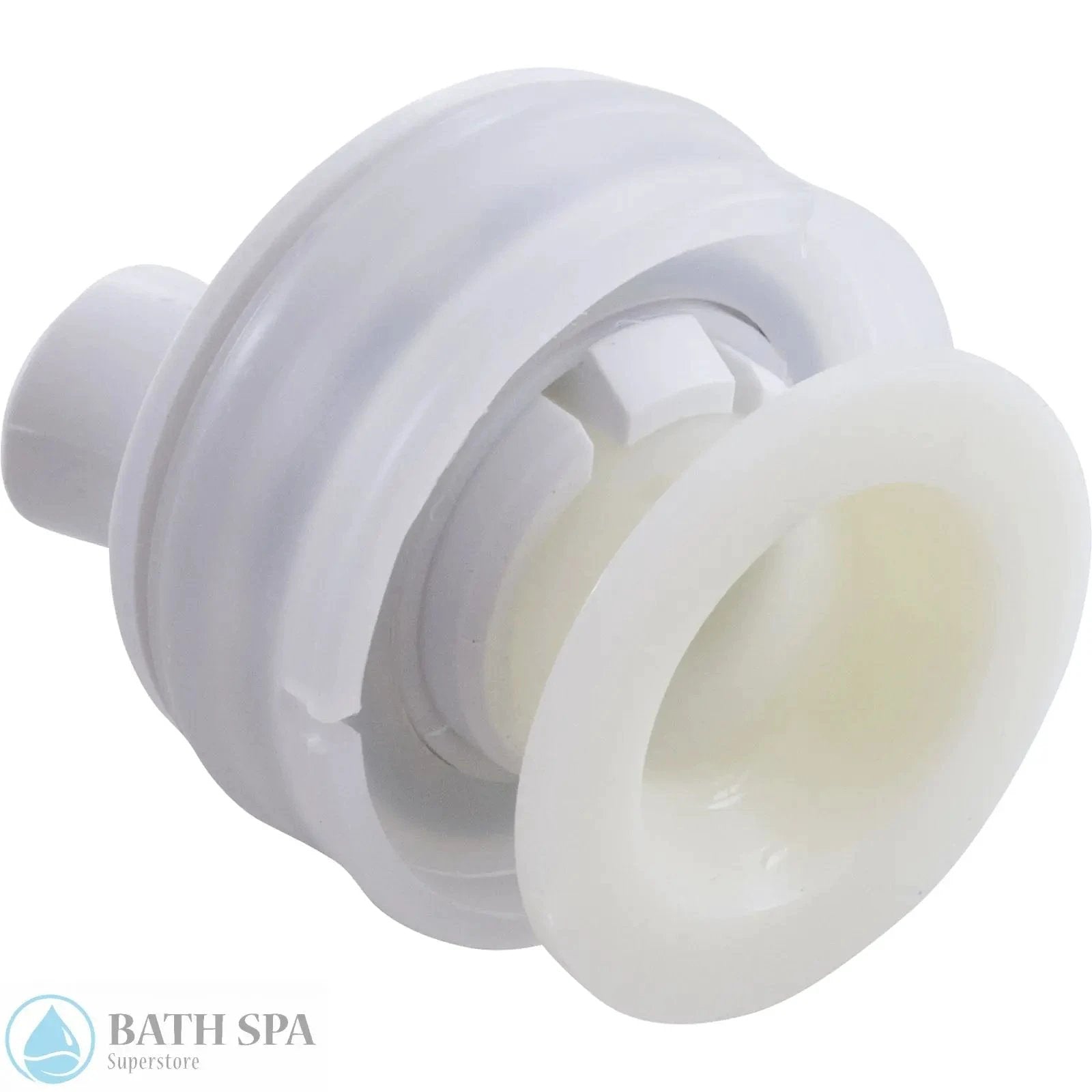 Balboa Super Magna II Flow Path Dual Port Spinner [White] (16-4811WHT) Spa Parts: Spa Jets (Balboa Magna Jets) 56-4820_REVERSE
