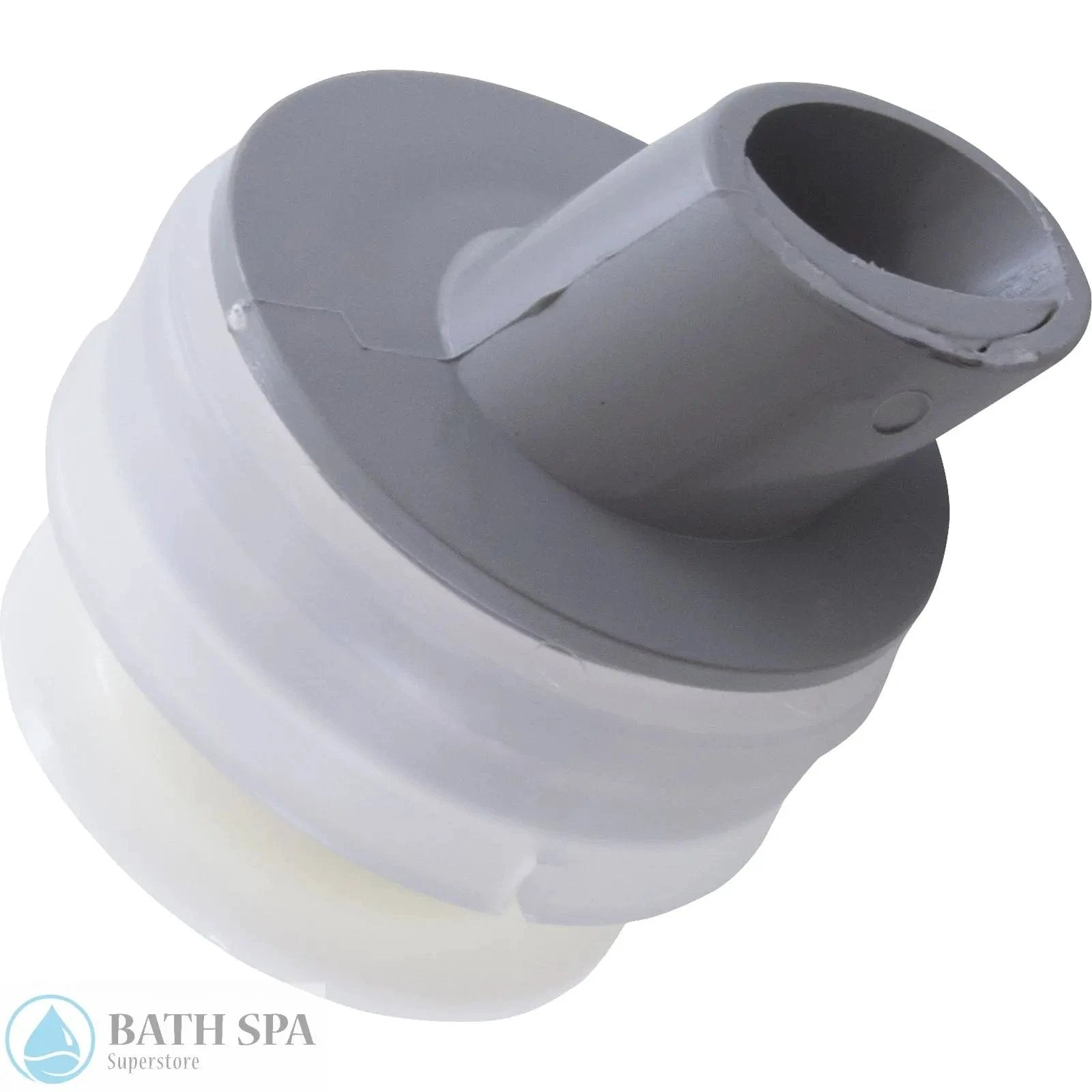 Balboa Magnassage Single Flow Path Jet Assembly [Grey] (16-4810GRY) Spa Parts: Spa Jets (Balboa Magna Jets) 56-4821GRY